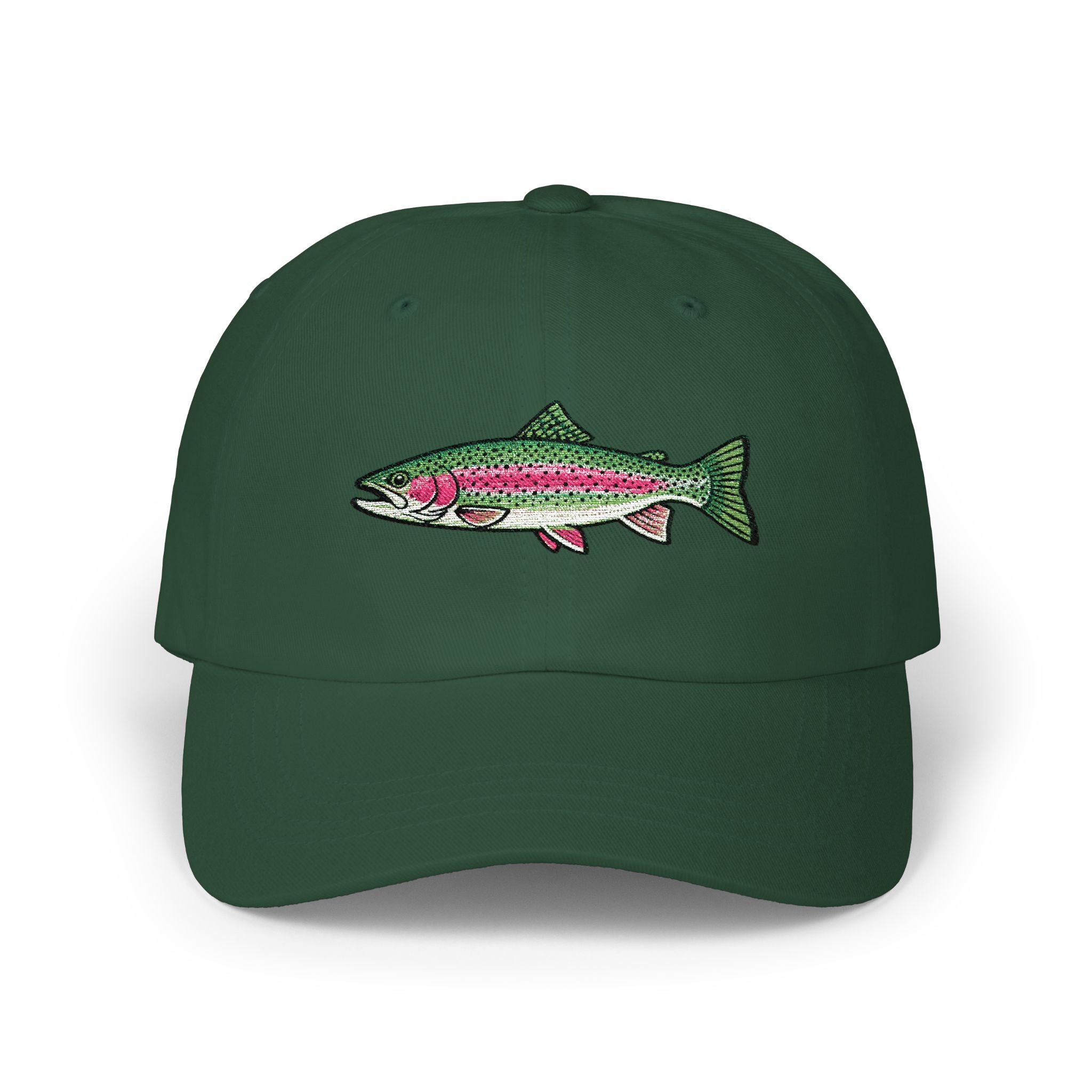 Embroidered TGT Fishing Hat - Rainbow Trout Edition