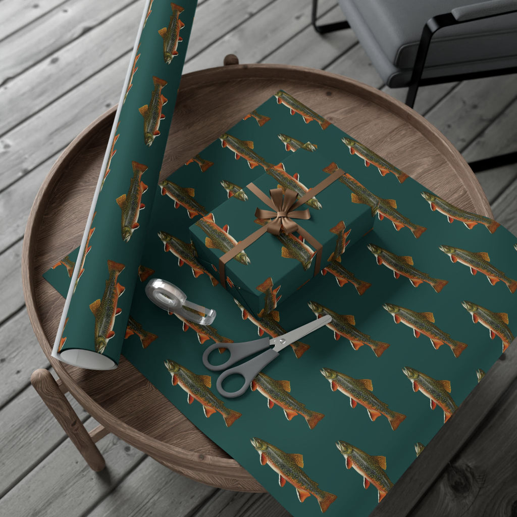 Brook Trout Gift Wrap Paper