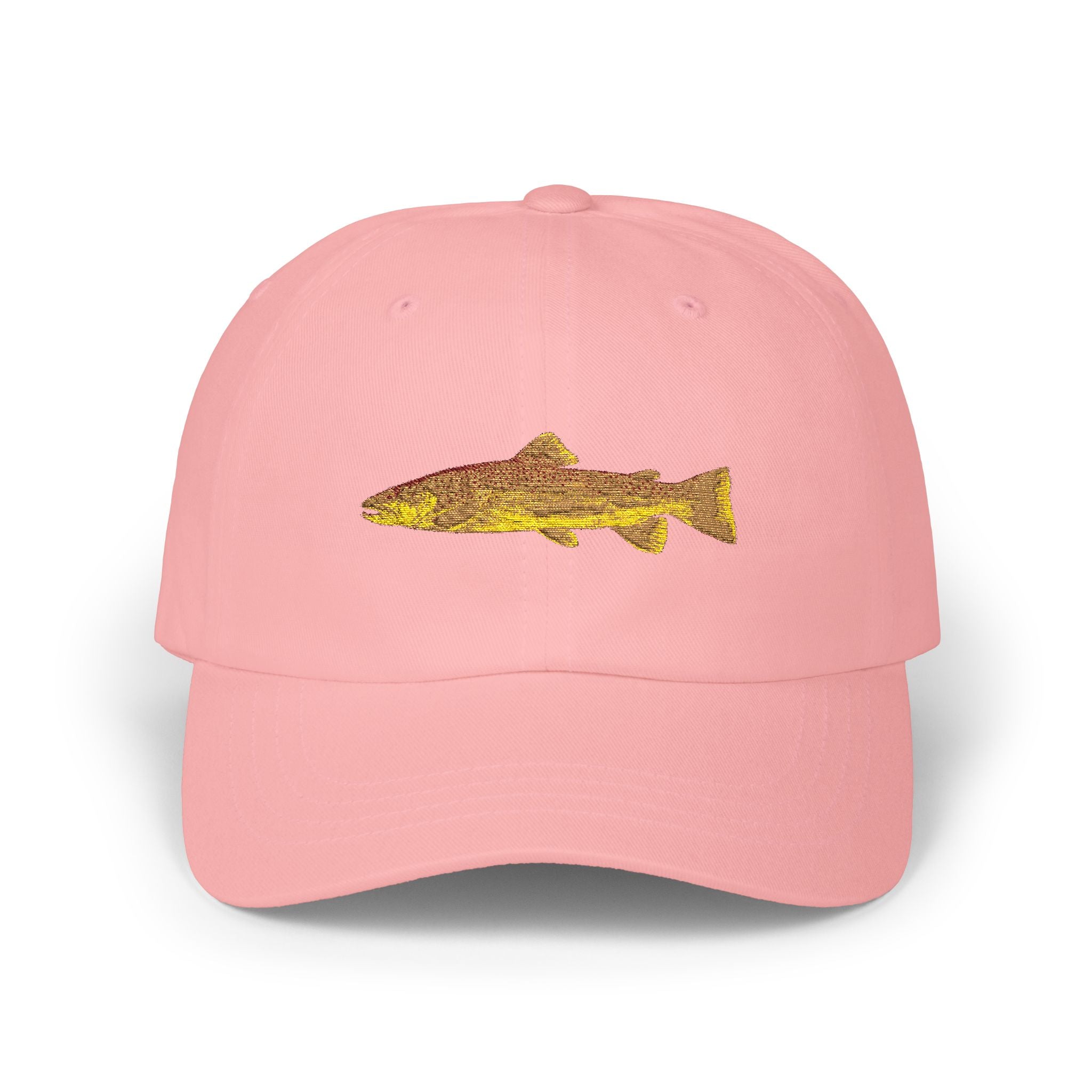 Embroidered TGT Fishing Hat - Brown Trout Edition