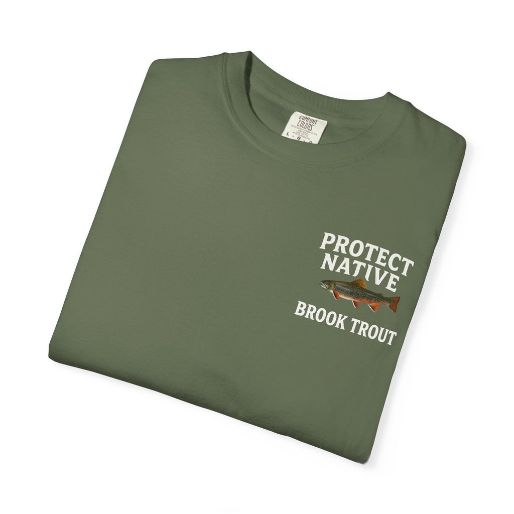 TGT Protect Native Brook Trout T-Shirt - Brookie Logo