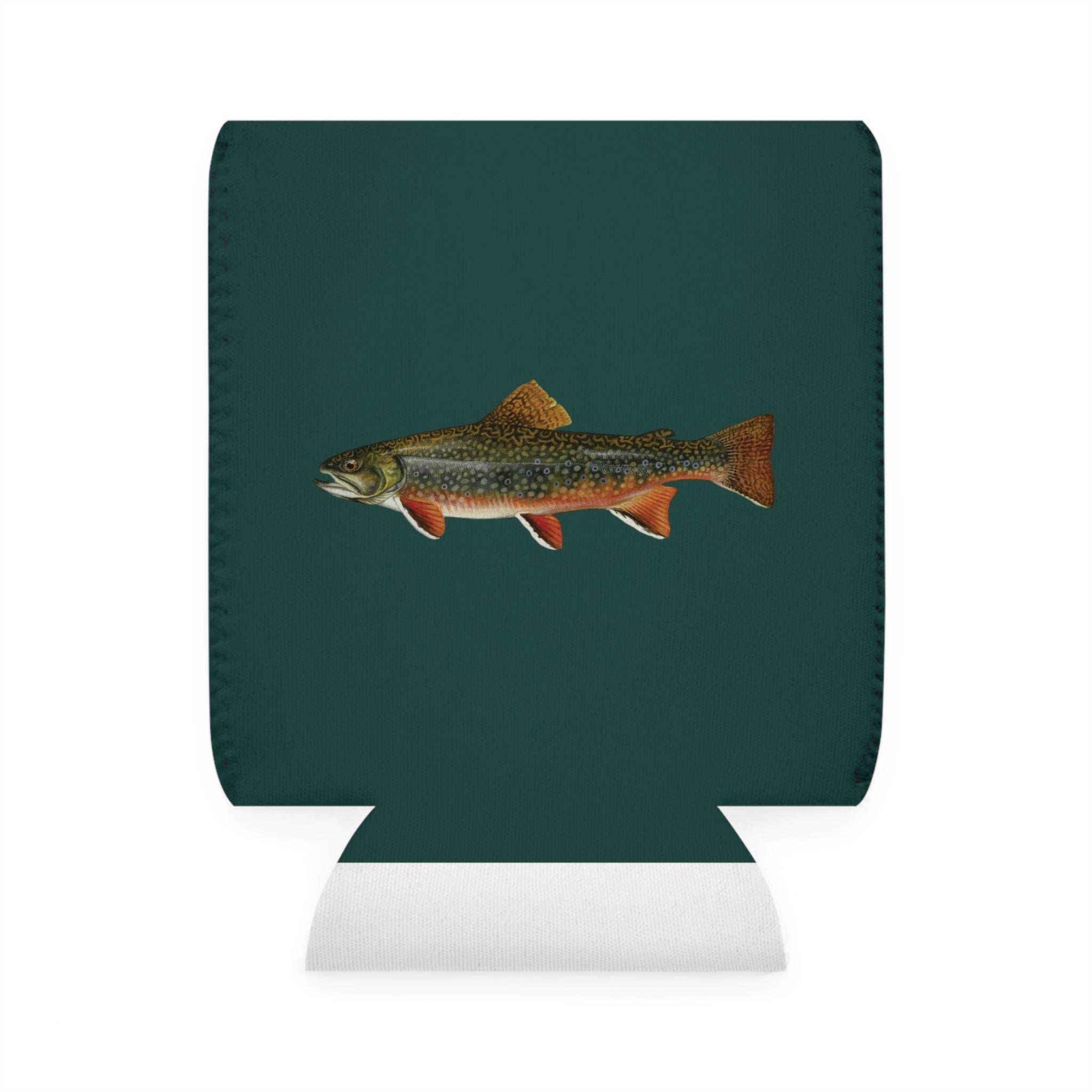 The Great Troutdoors Can Cooler Sleeve - Brook Trout