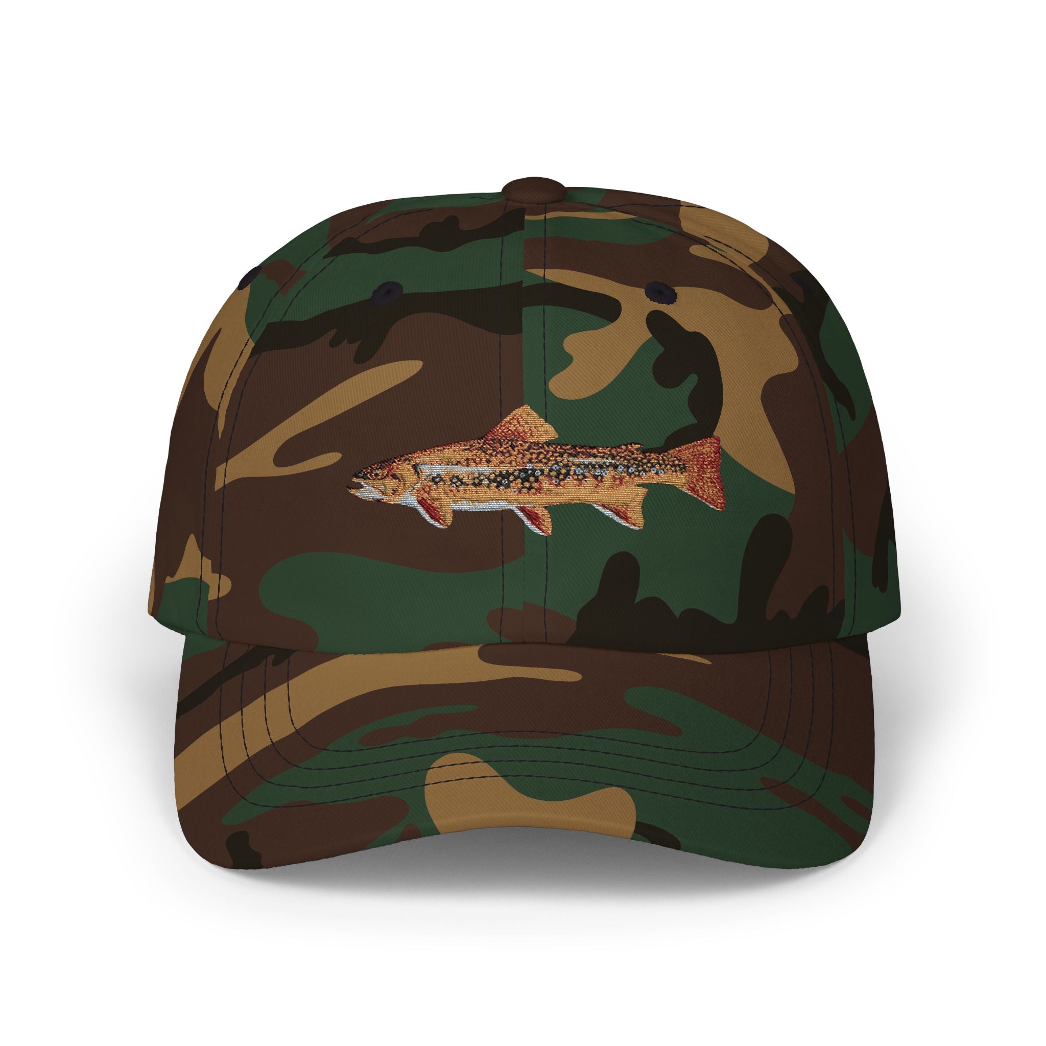 Embroidered TGT Fishing Hat - Brook Trout Edition