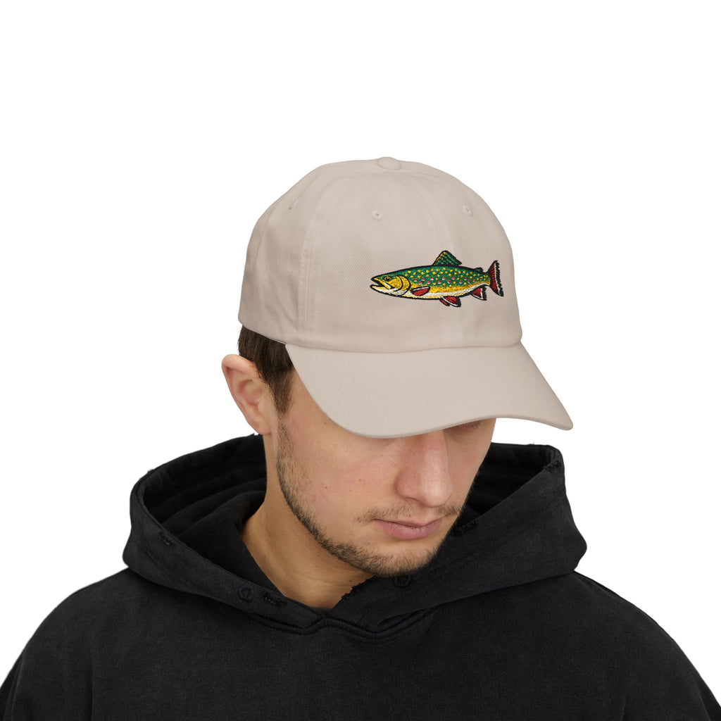 Embroidered TGT Fishing Hat - Brook Trout Edition