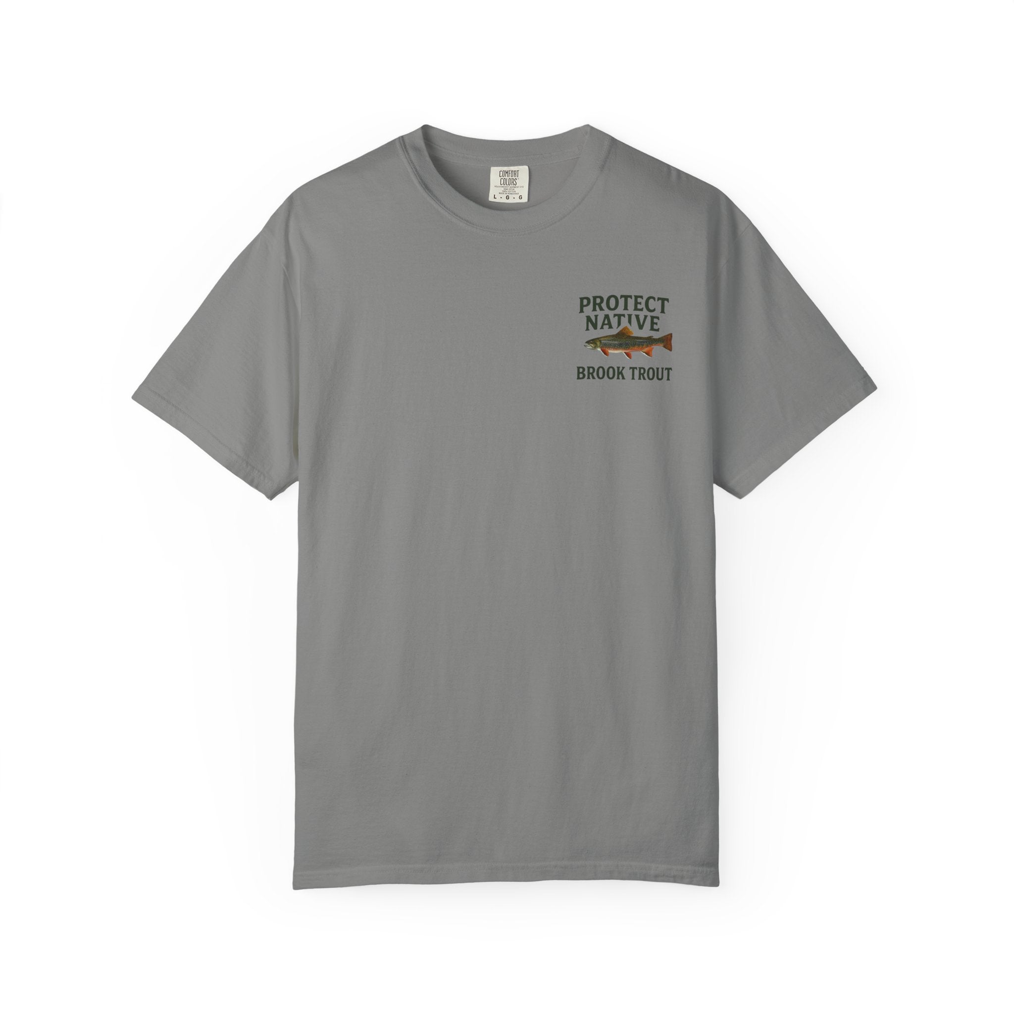 TGT Protect Native Brook Trout T-Shirt - Brookie Logo