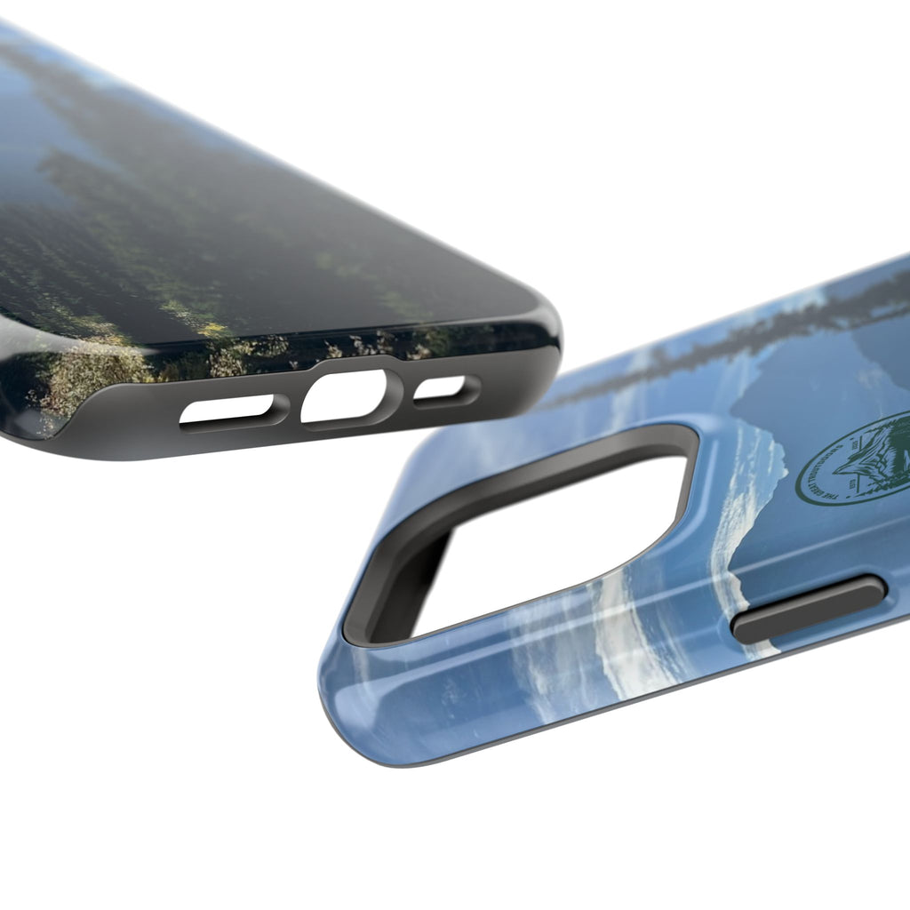 MagSafe Durable Shockproof iPhone Case --- Glacier Mountain Pine
