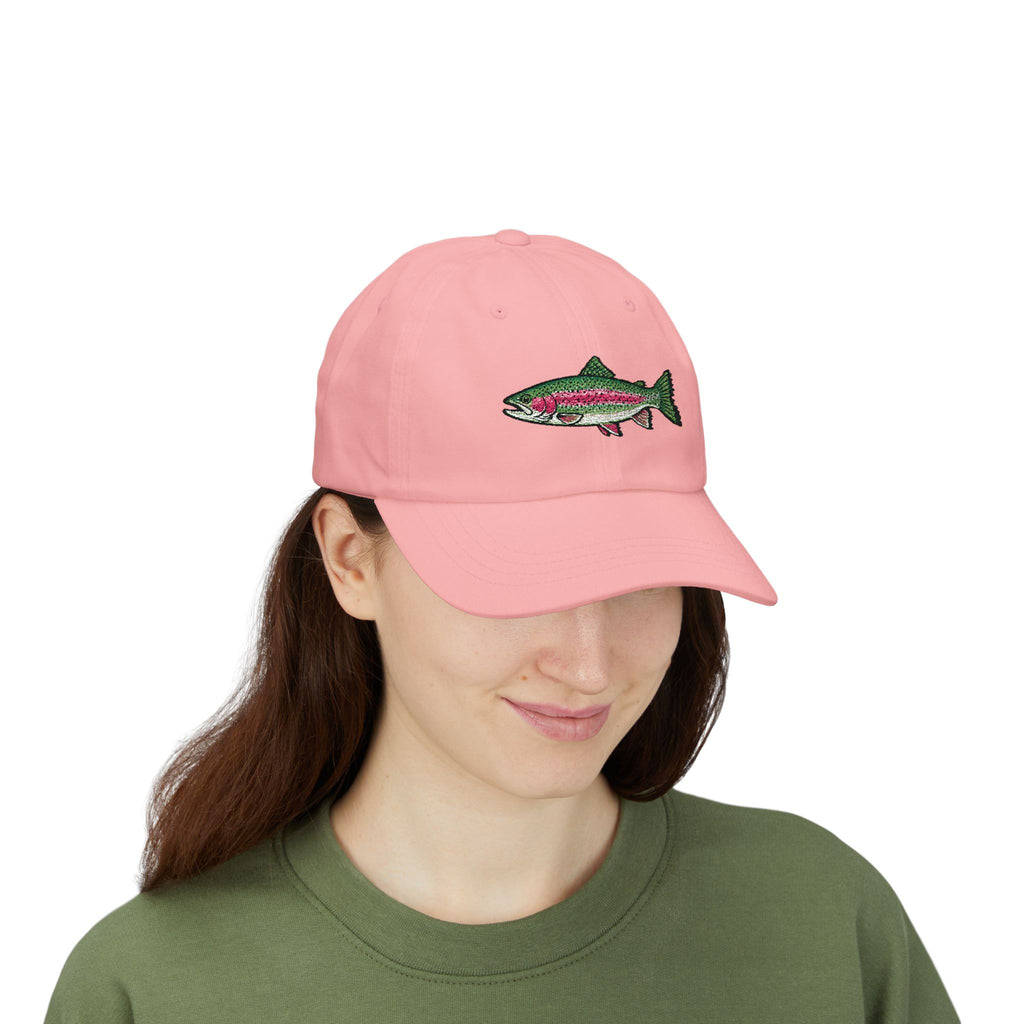 Embroidered TGT Fishing Hat - Rainbow Trout Edition