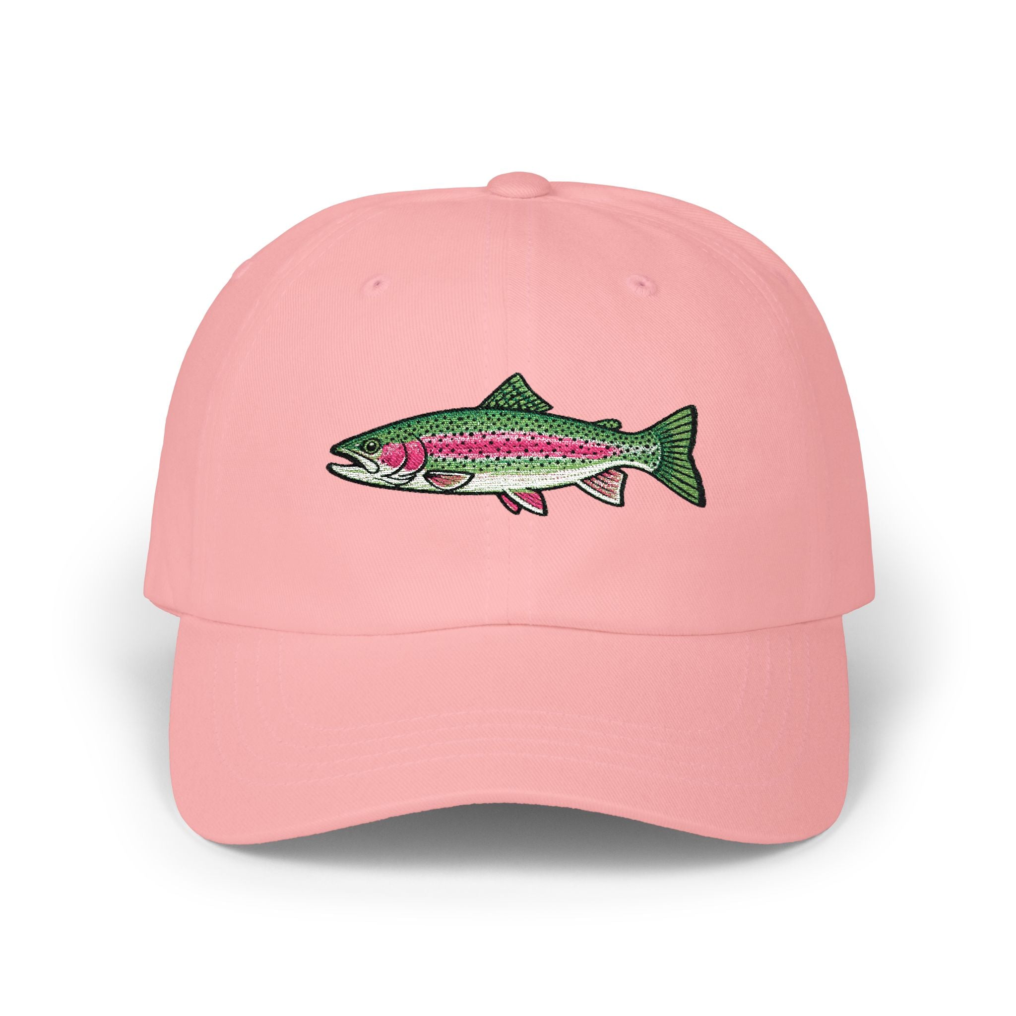 Embroidered TGT Fishing Hat - Rainbow Trout Edition