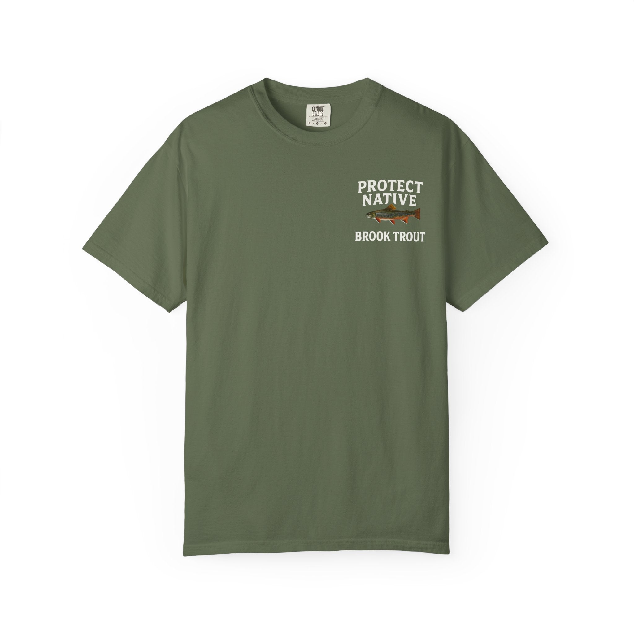 TGT Protect Native Brook Trout T-Shirt - Brookie Logo