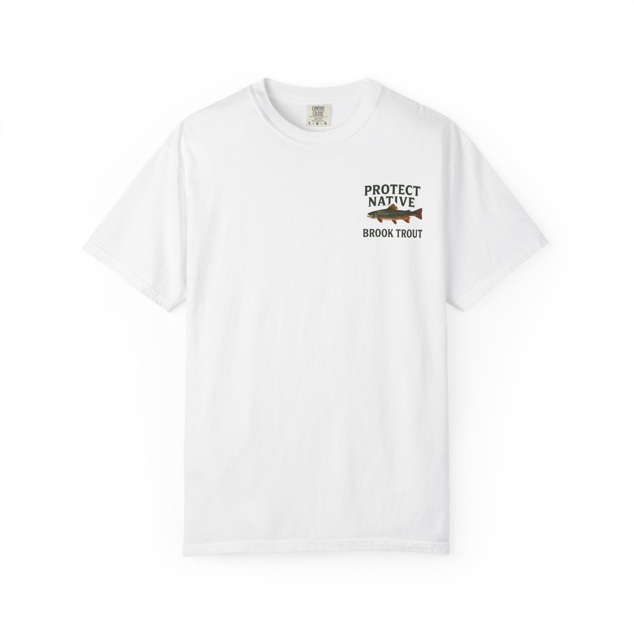 TGT Protect Native Brook Trout T-Shirt - Brookie Logo – The Great