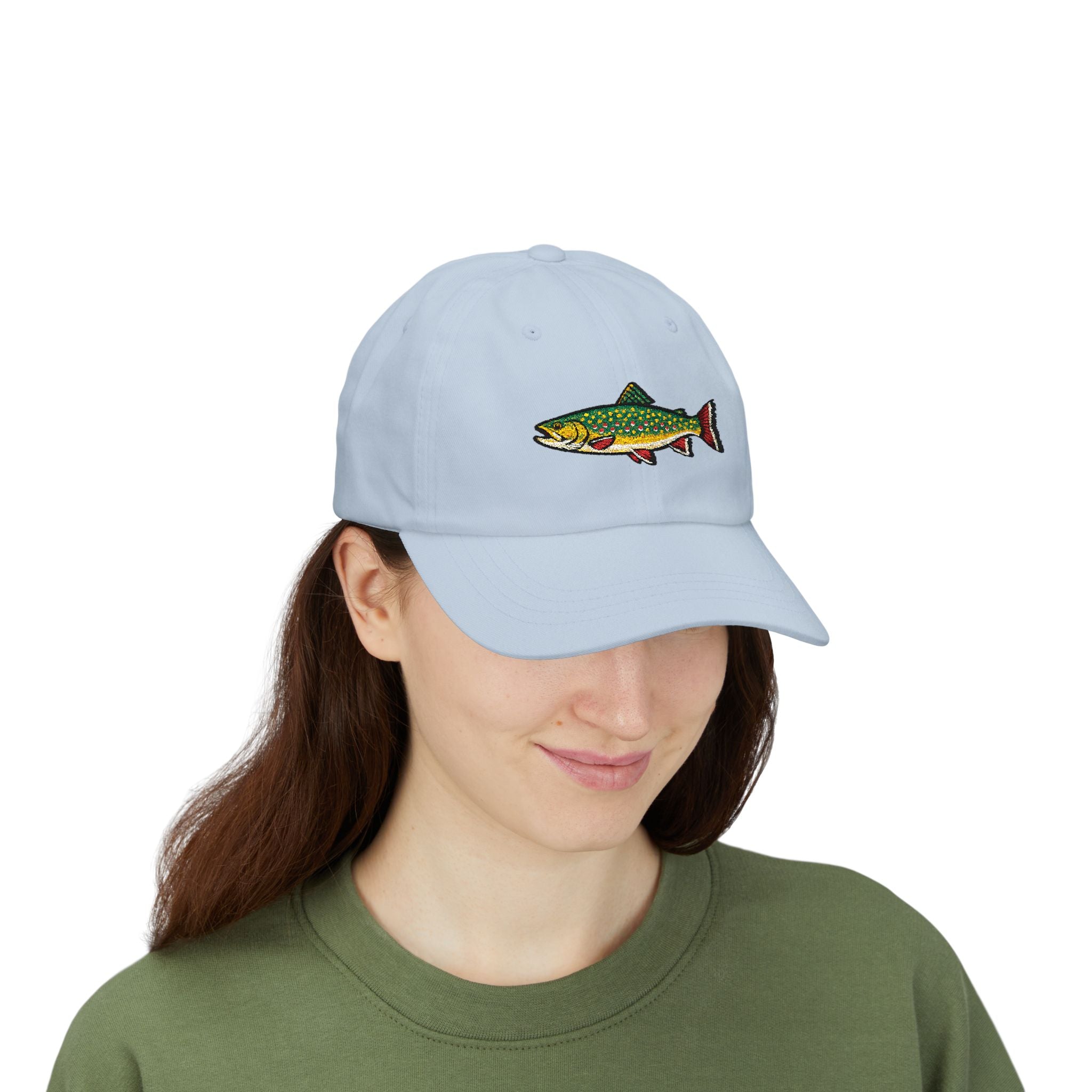 Embroidered TGT Fishing Hat - Brook Trout Edition