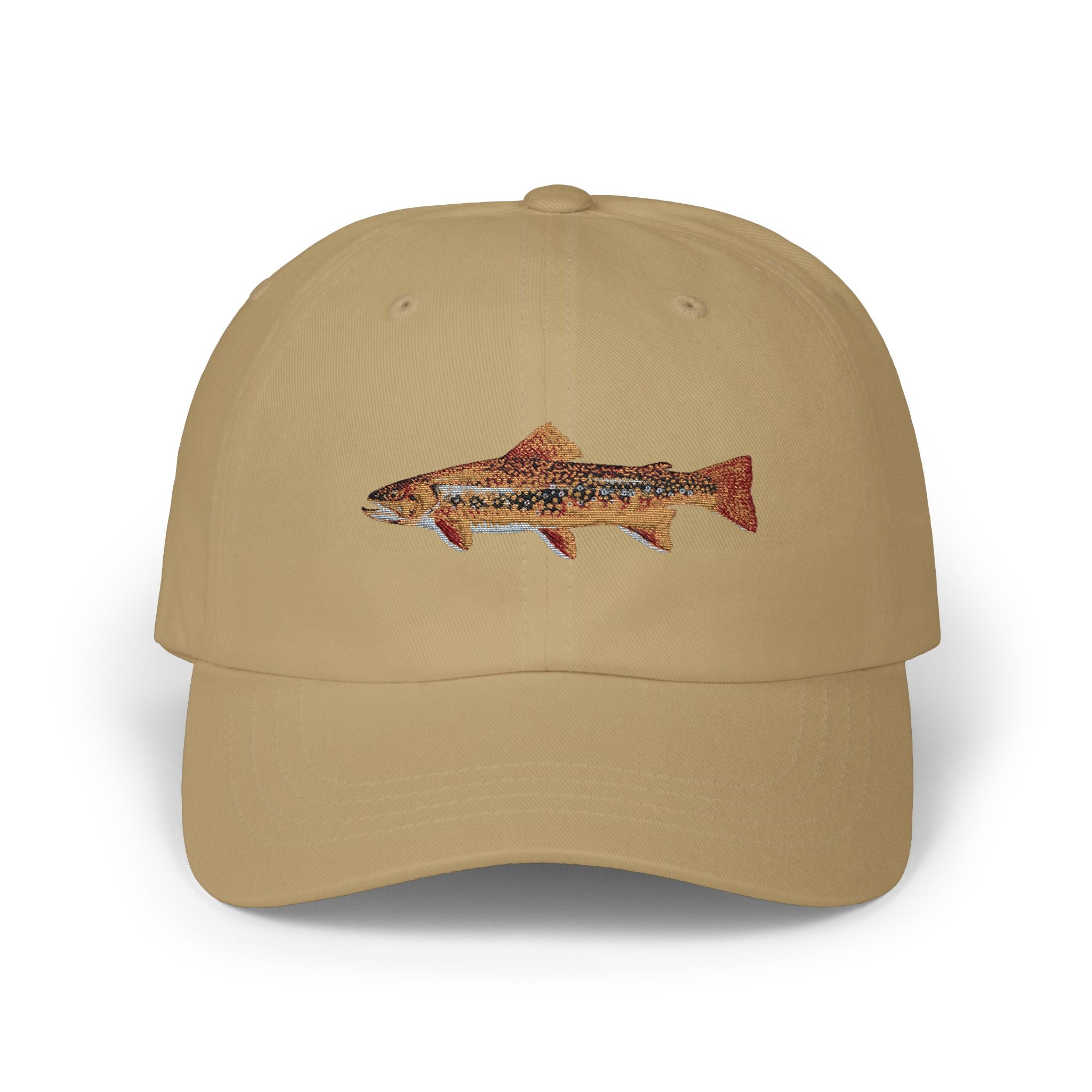 Embroidered TGT Fishing Hat - Brook Trout Edition