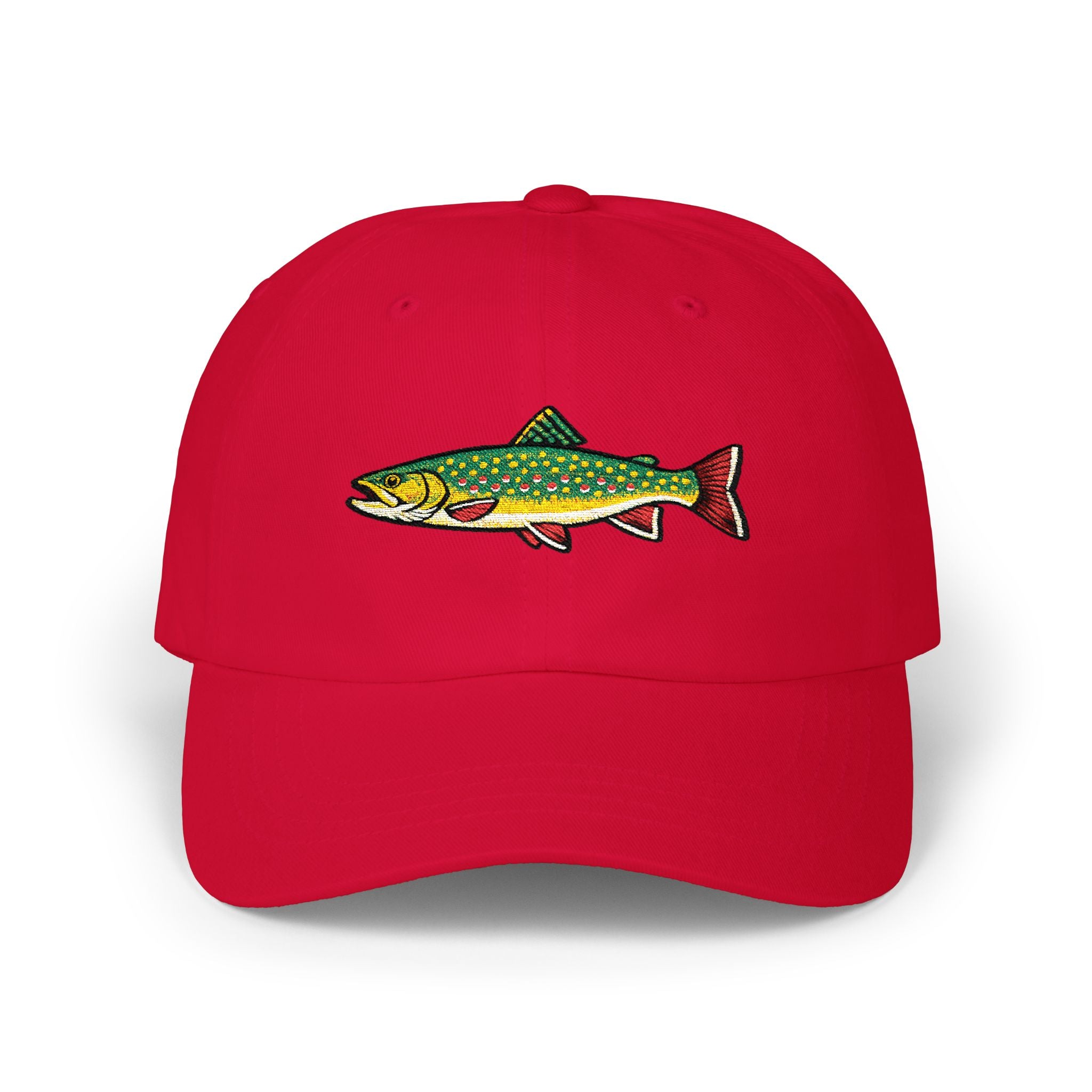 Embroidered TGT Fishing Hat - Brook Trout Edition