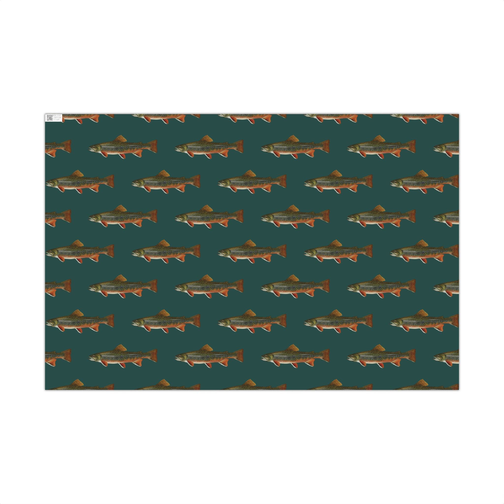 Brook Trout Gift Wrap Paper