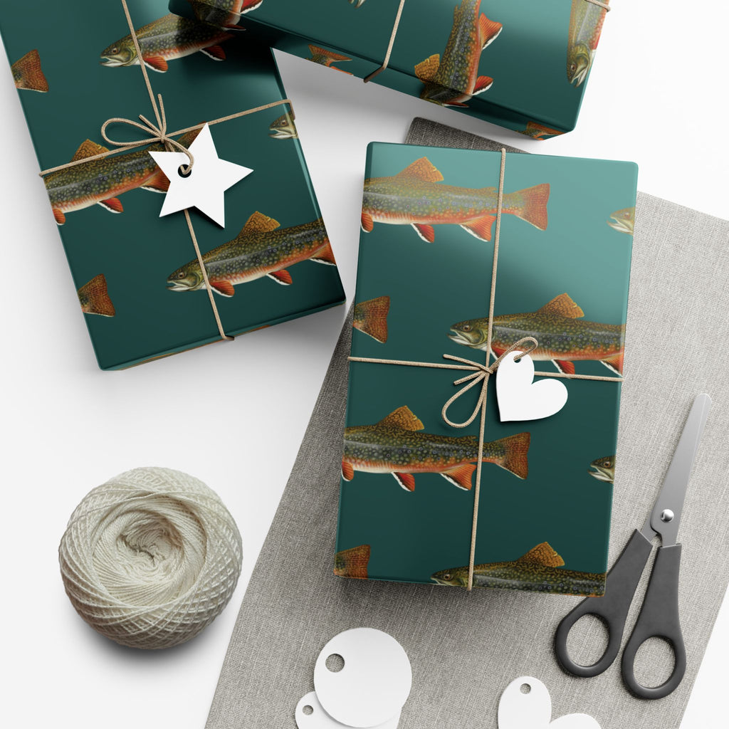 Brook Trout Gift Wrap Paper