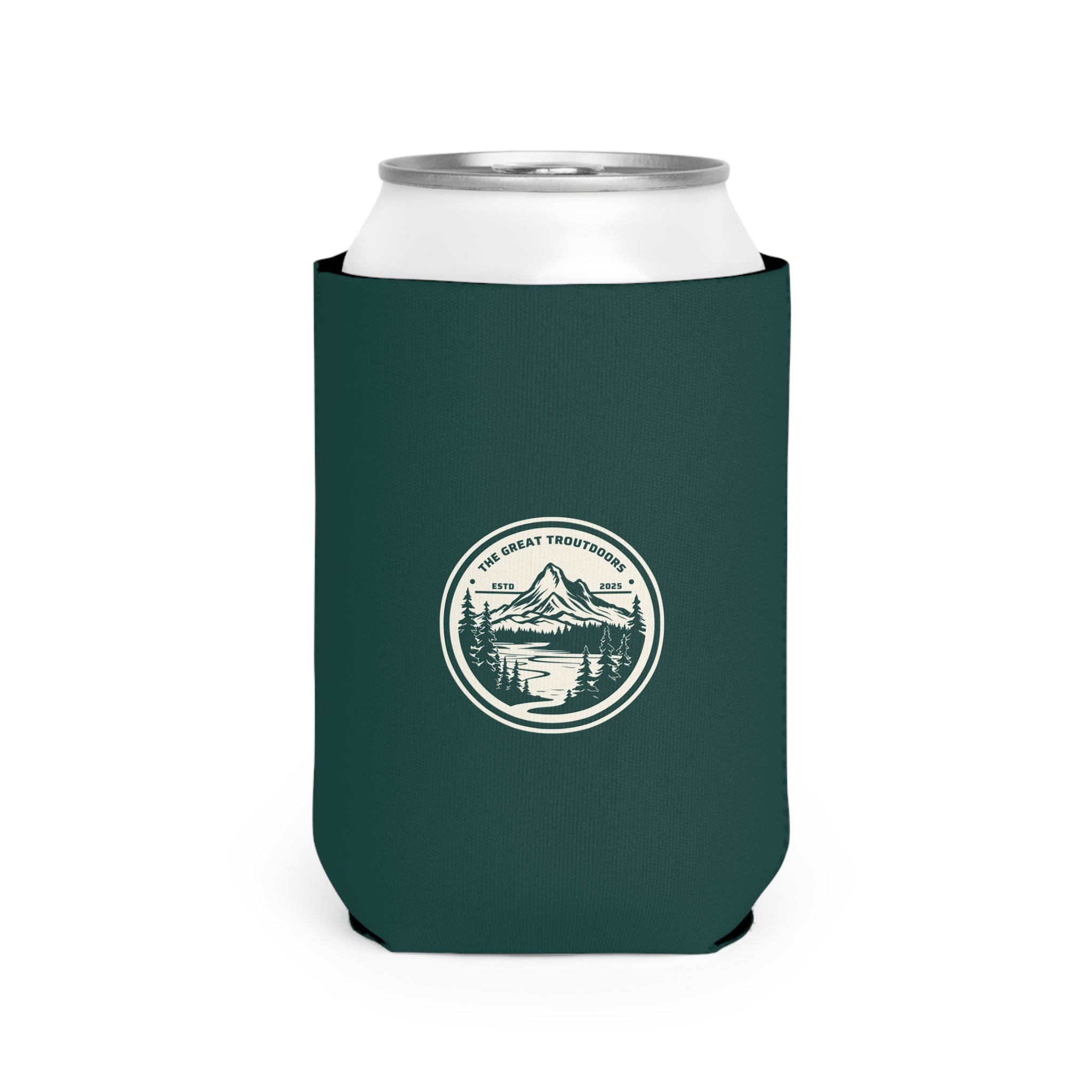 The Great Troutdoors Can Cooler Sleeve - Brook Trout