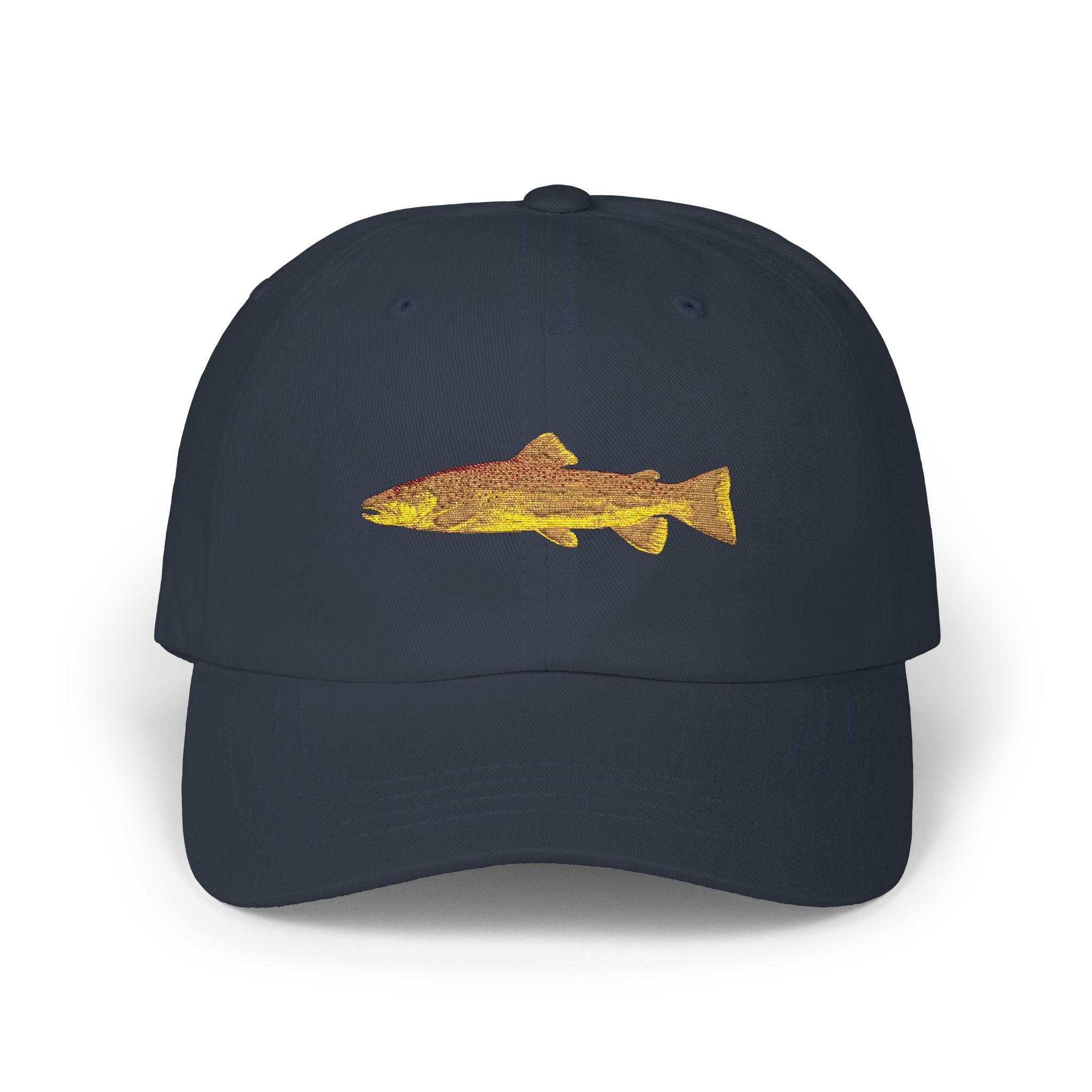 Embroidered TGT Fishing Hat - Brown Trout Edition