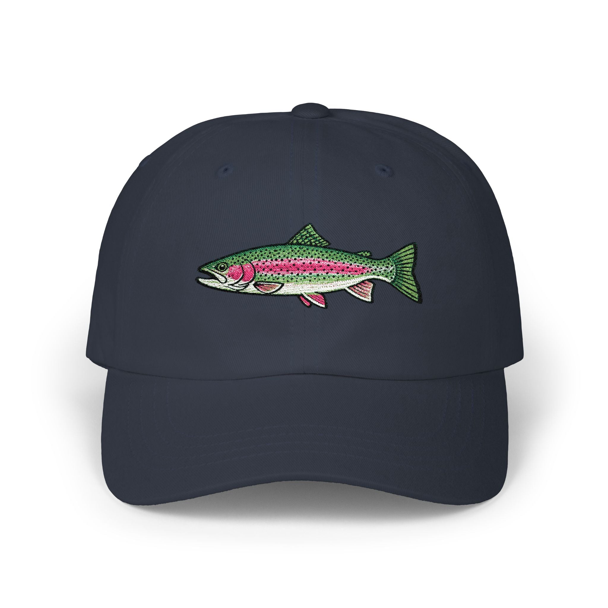 Embroidered TGT Fishing Hat - Rainbow Trout Edition