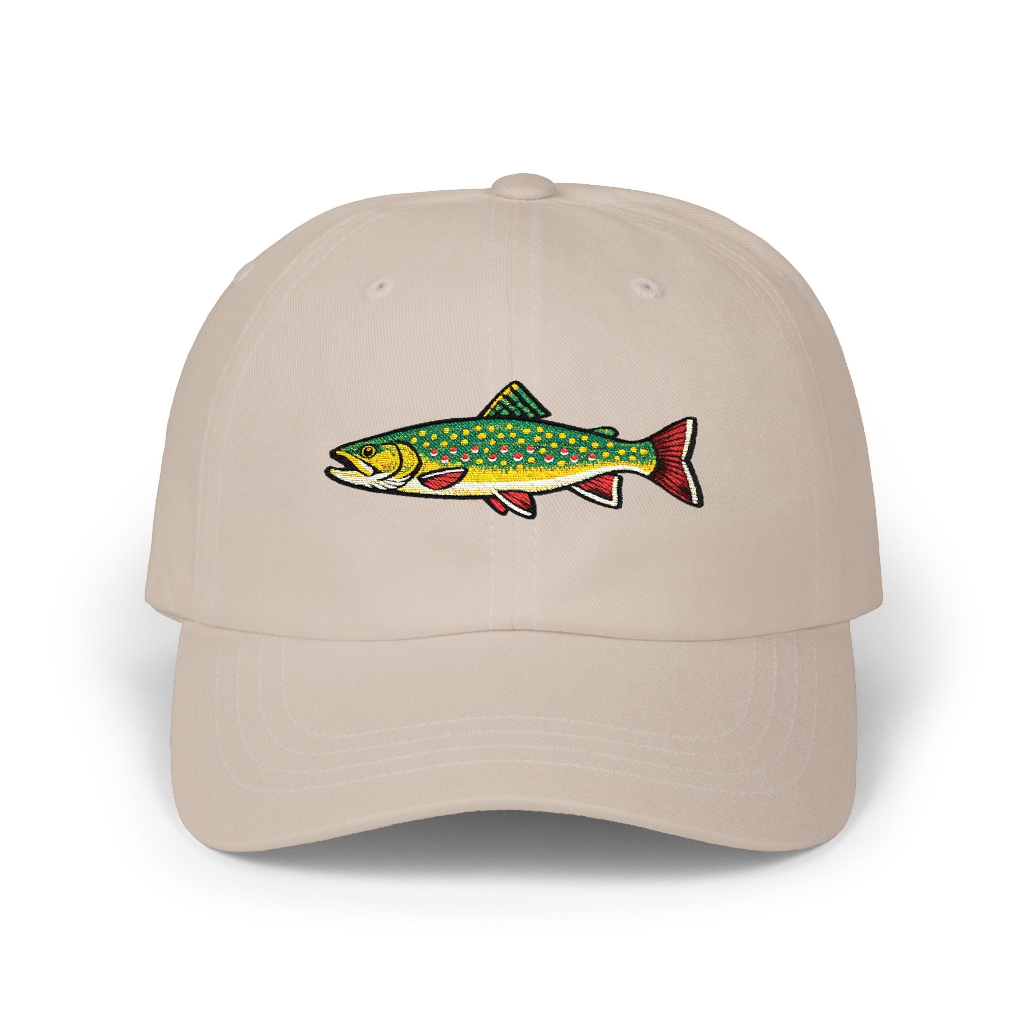 Embroidered TGT Fishing Hat - Brook Trout Edition