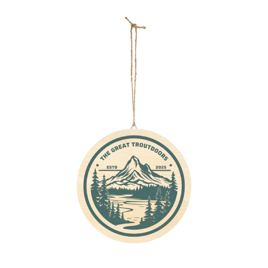 The Great Troutdoors Rustic Wood Decor