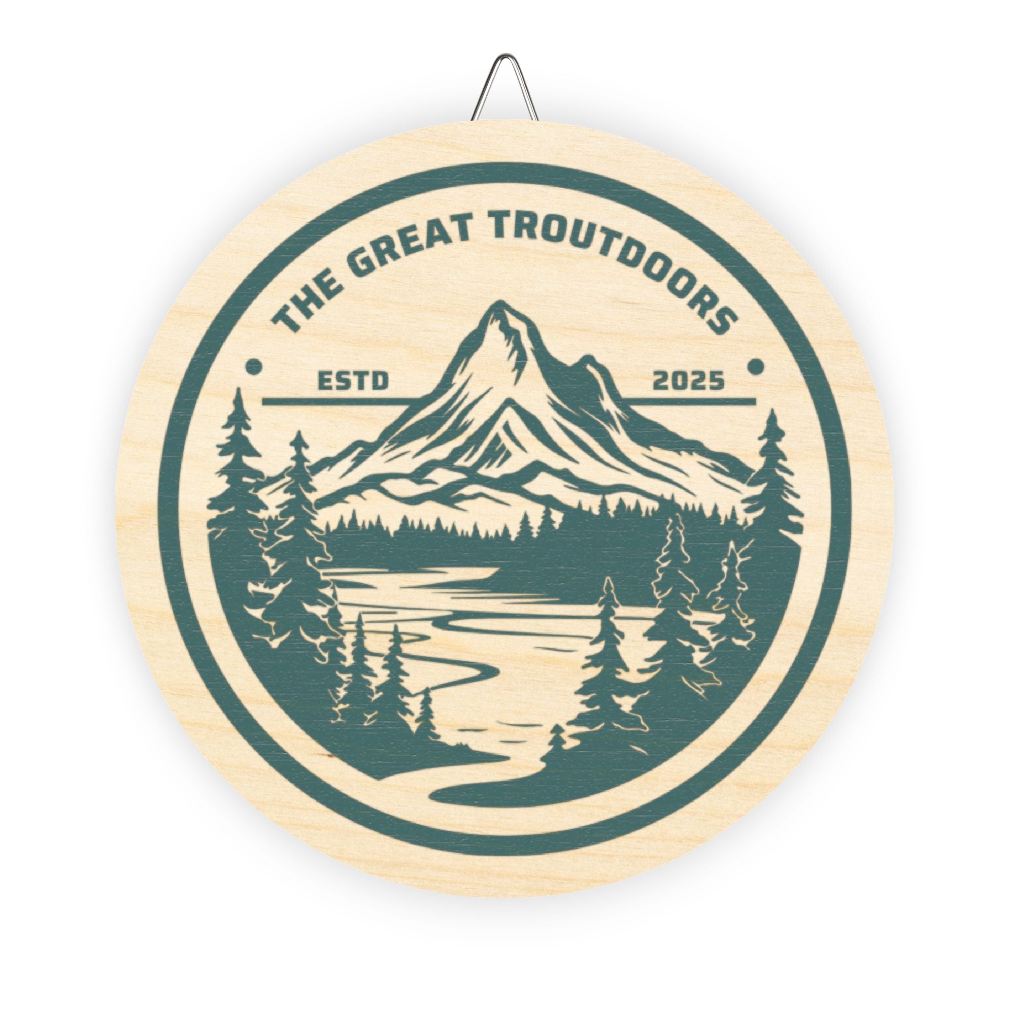 The Great Troutdoors Rustic Wood Decor
