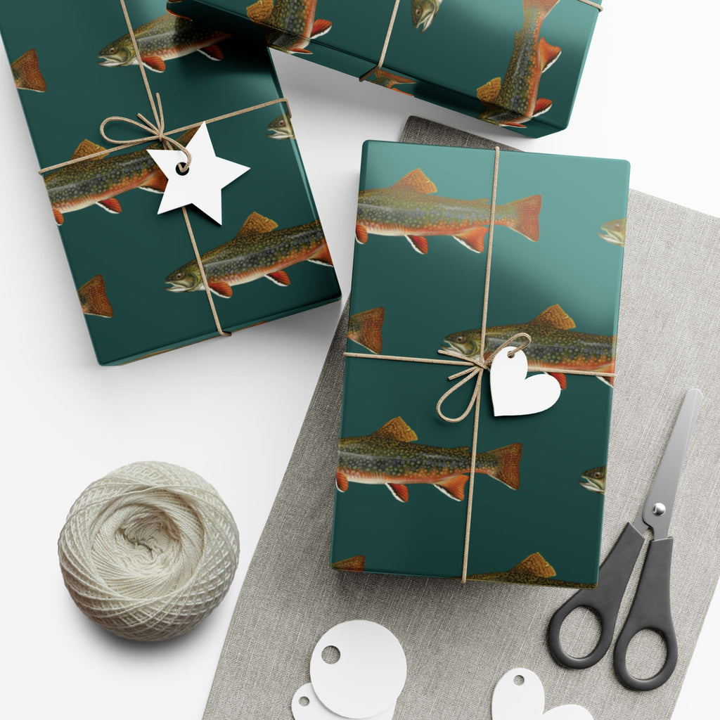 Brook Trout Gift Wrap Paper