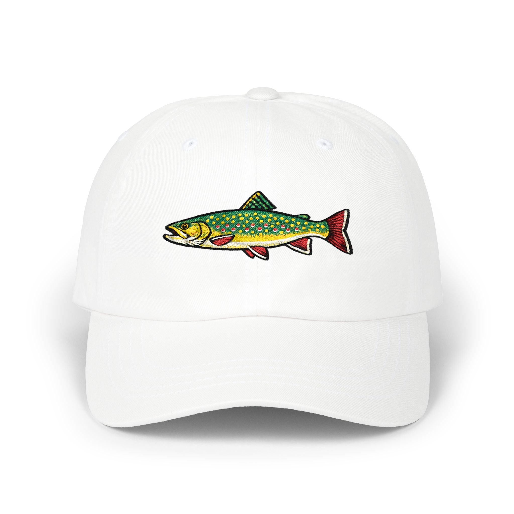 Embroidered TGT Fishing Hat - Brook Trout Edition