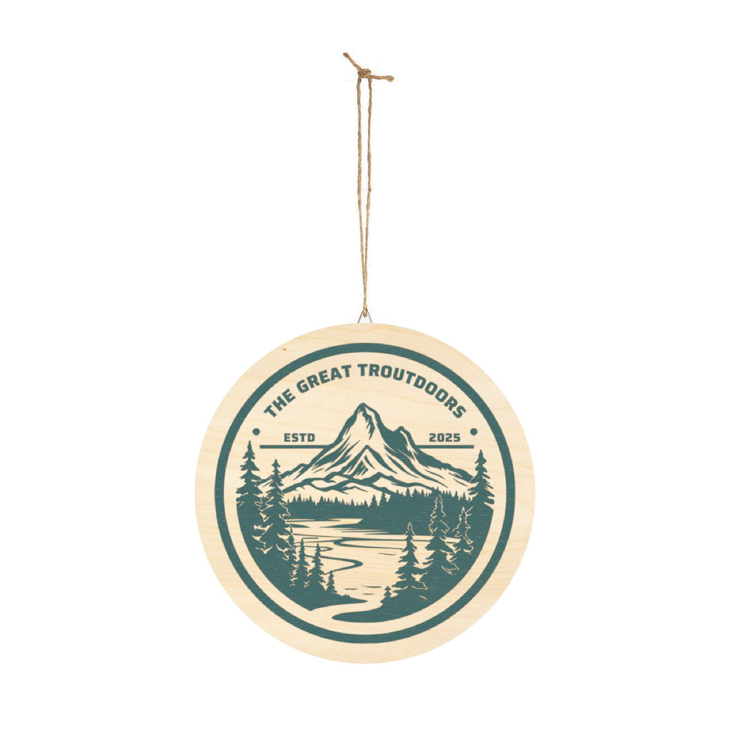 The Great Troutdoors Rustic Wood Decor