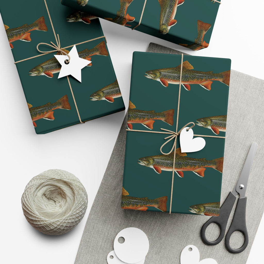Brook Trout Gift Wrap Paper