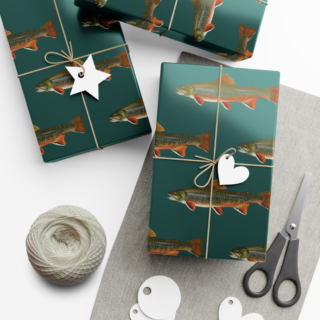 Brook Trout Gift Wrap Paper