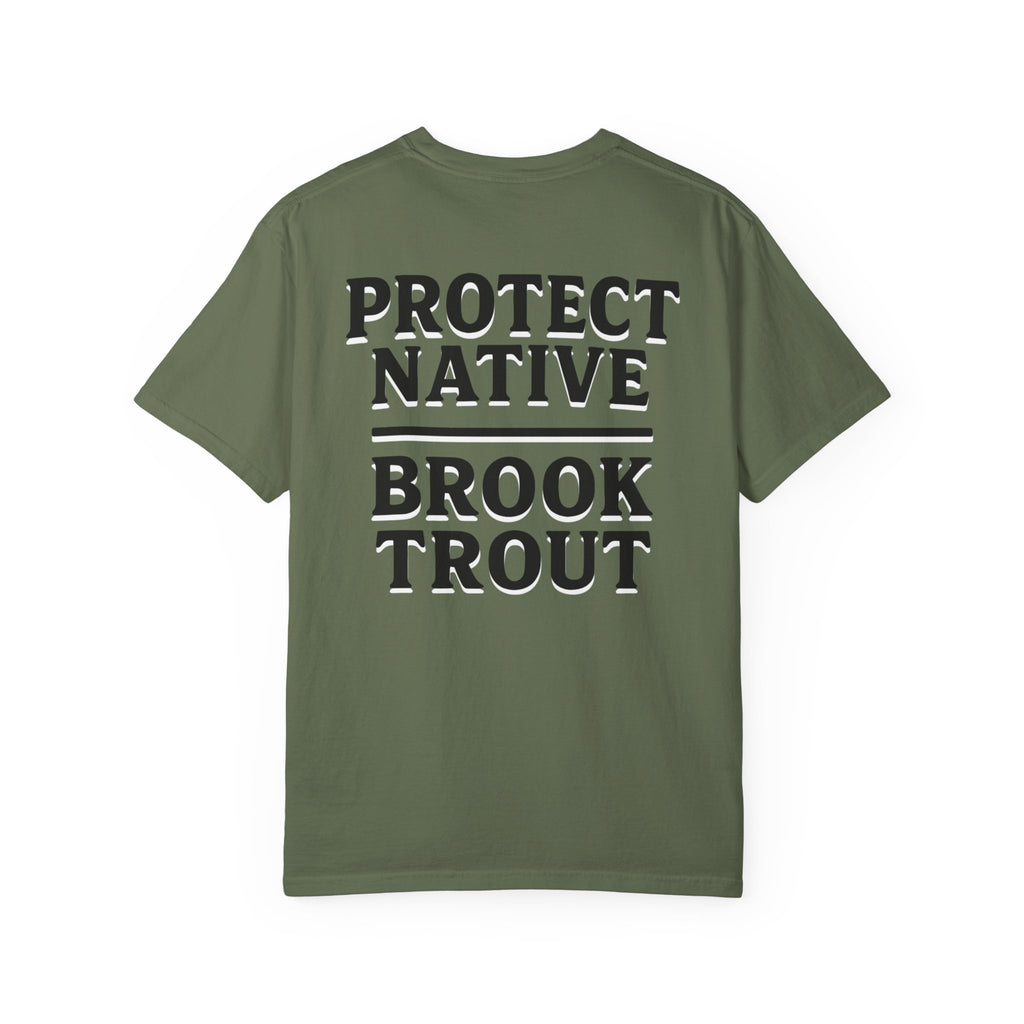 TGT Protect Native Brook Trout T-Shirt - Brookie Logo