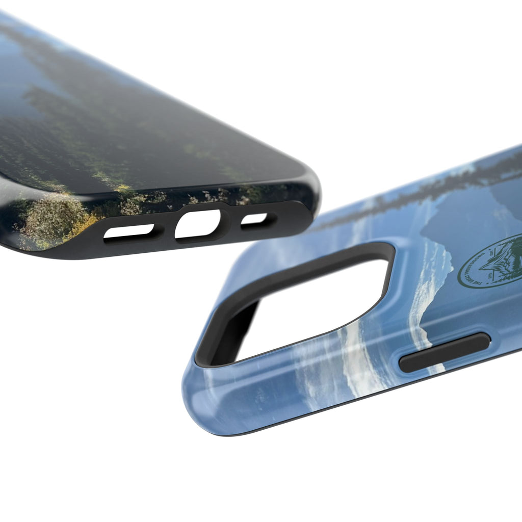 MagSafe Durable Shockproof iPhone Case --- Glacier Mountain Pine