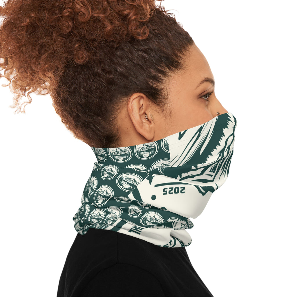 Neck Gaiter — 'The Great Troutdoors' Fishing Pattern Tube Scarf