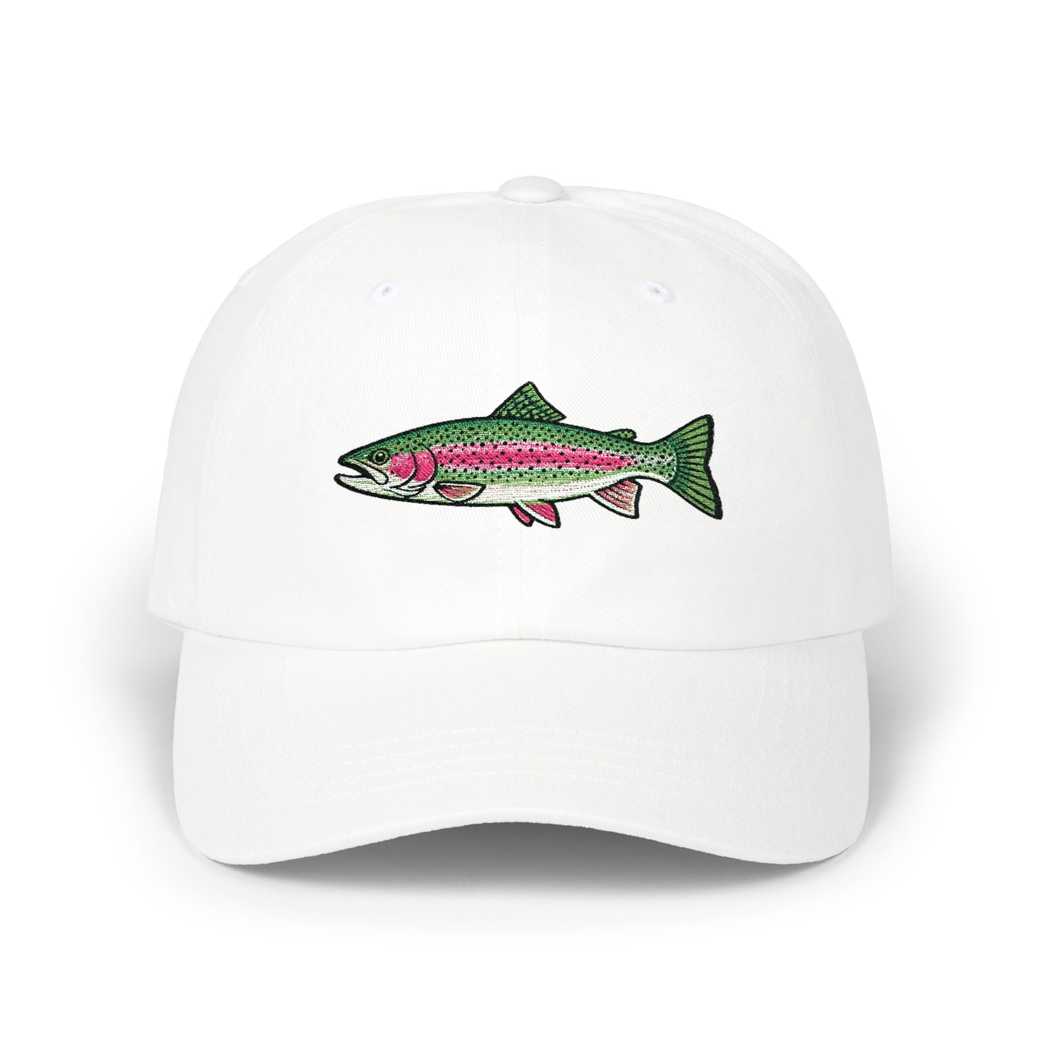 Embroidered TGT Fishing Hat - Rainbow Trout Edition
