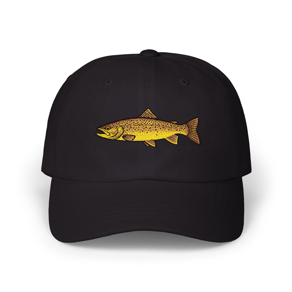 Embroidered TGT Fishing Hat - Brown Trout Edition