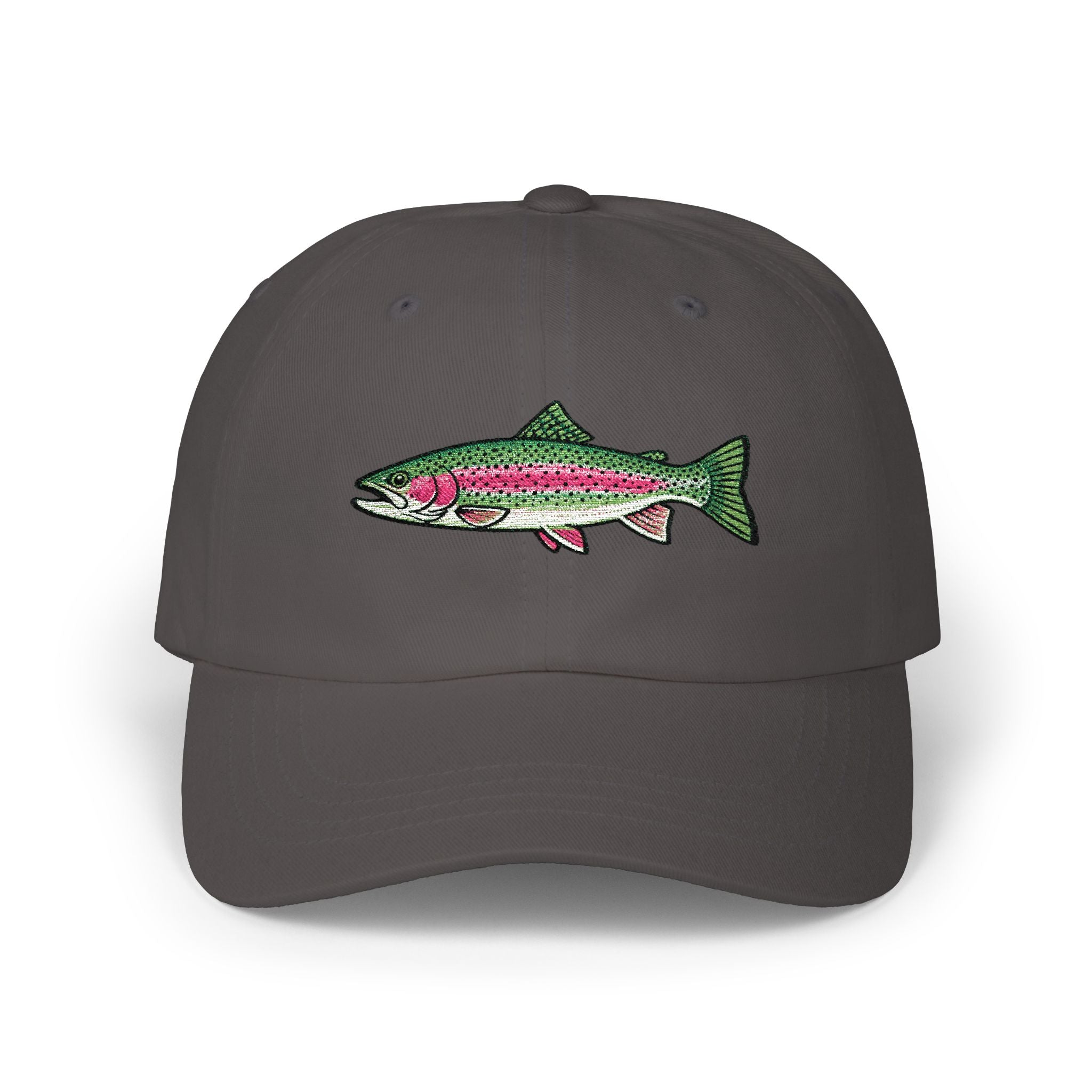 Embroidered TGT Fishing Hat - Rainbow Trout Edition