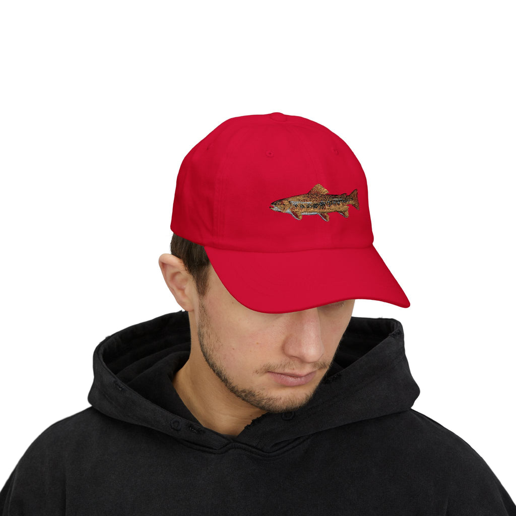 Embroidered TGT Fishing Hat - Brook Trout Edition
