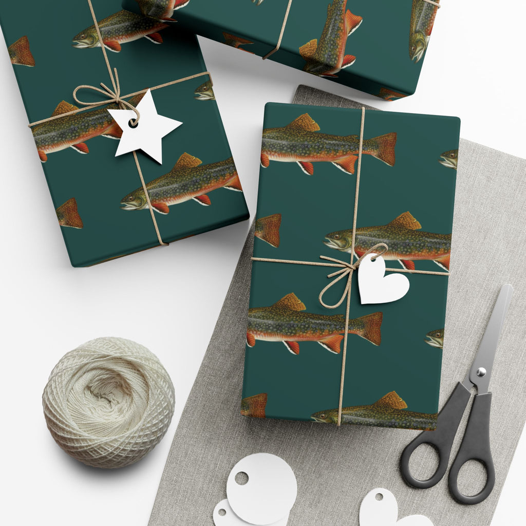 Brook Trout Gift Wrap Paper