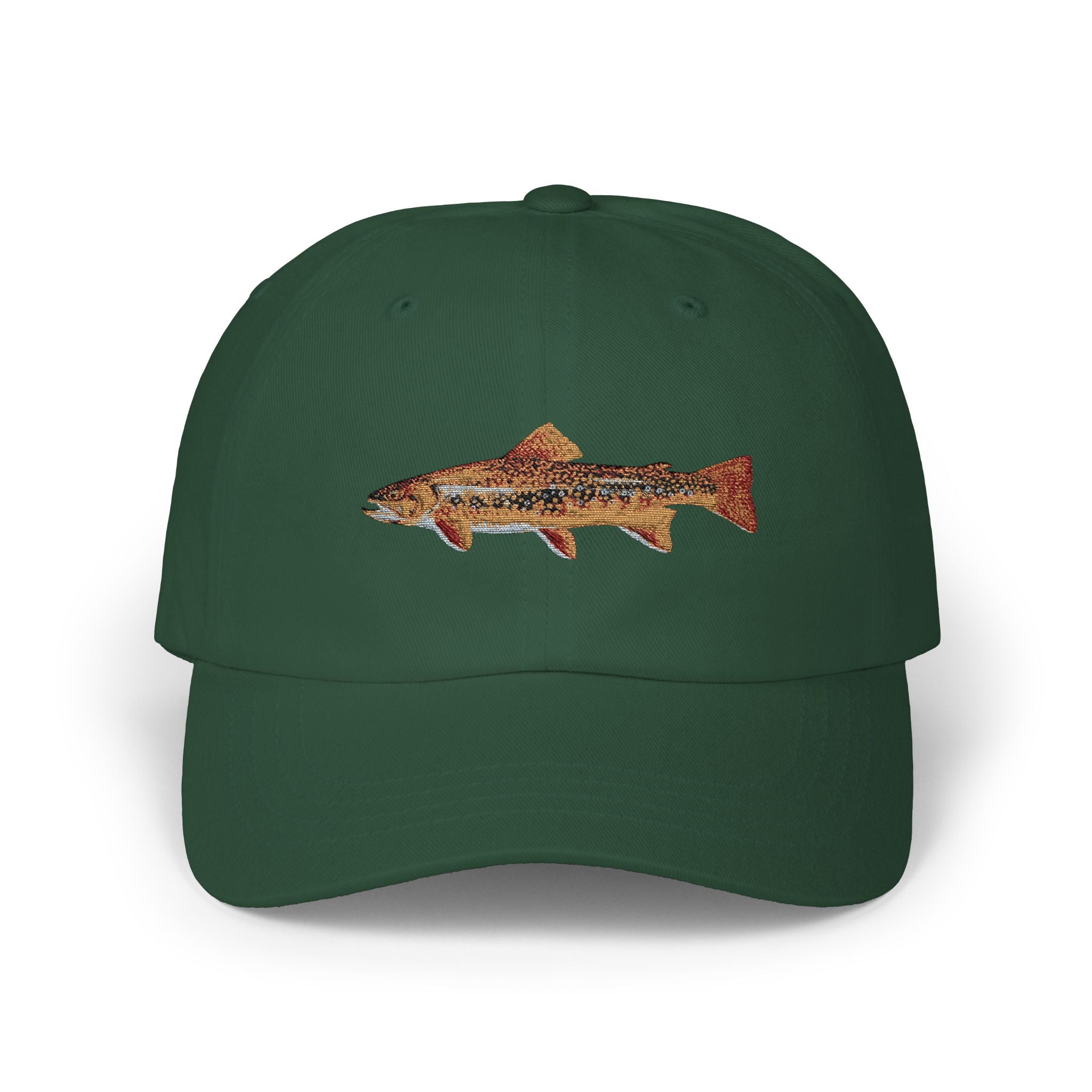Embroidered TGT Fishing Hat - Brook Trout Edition