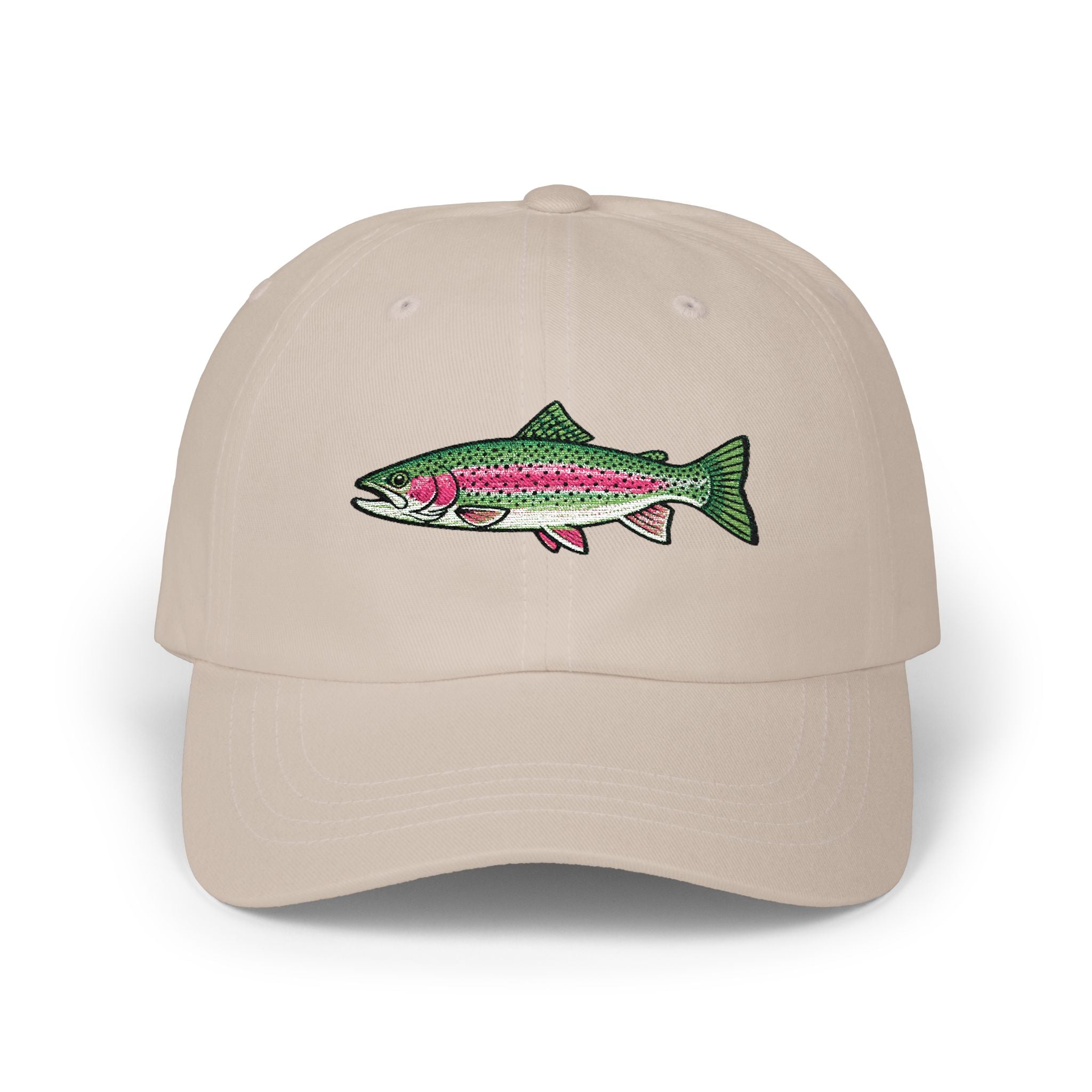Embroidered TGT Fishing Hat - Rainbow Trout Edition
