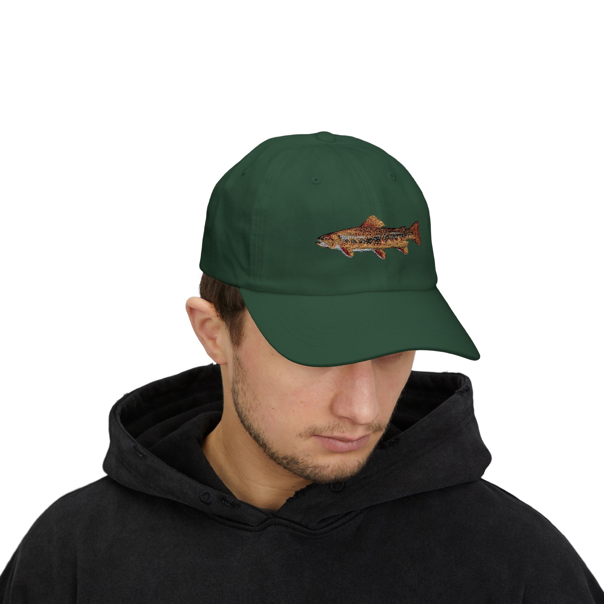 Embroidered TGT Fishing Hat - Brook Trout Edition