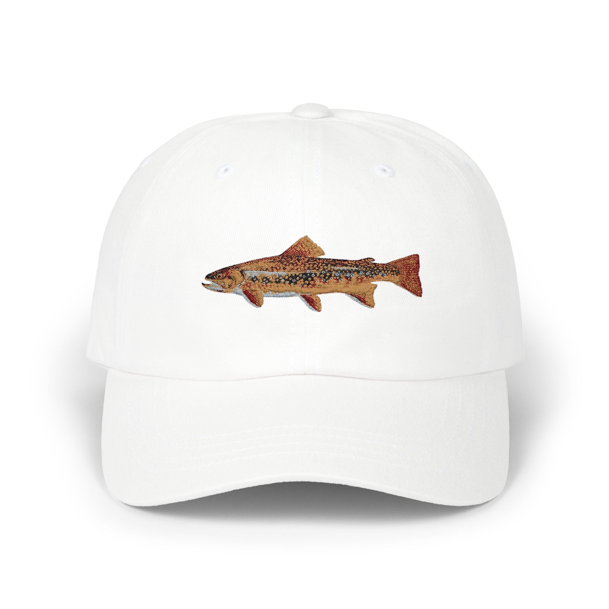 Embroidered TGT Fishing Hat - Brook Trout Edition