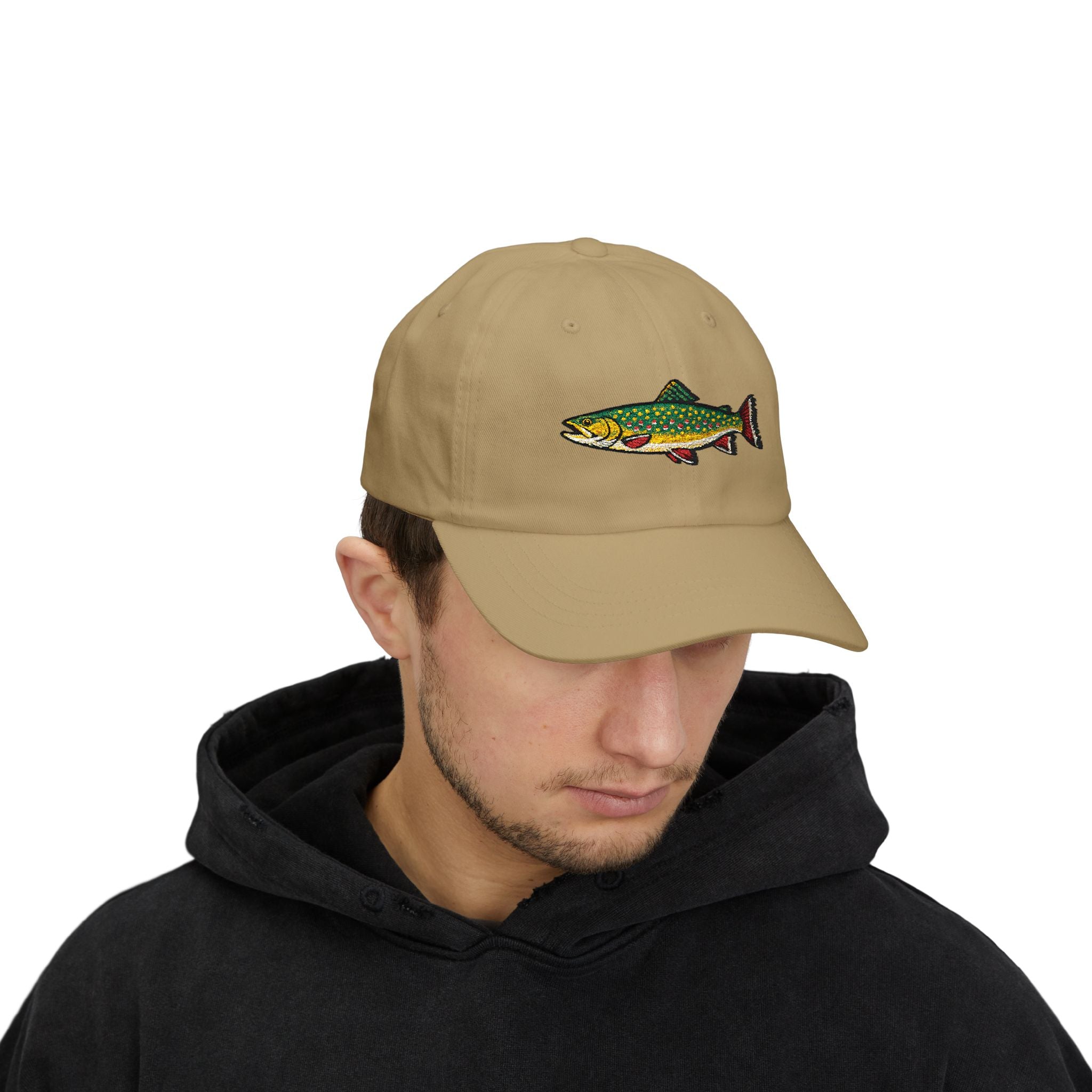 Embroidered TGT Fishing Hat - Brook Trout Edition