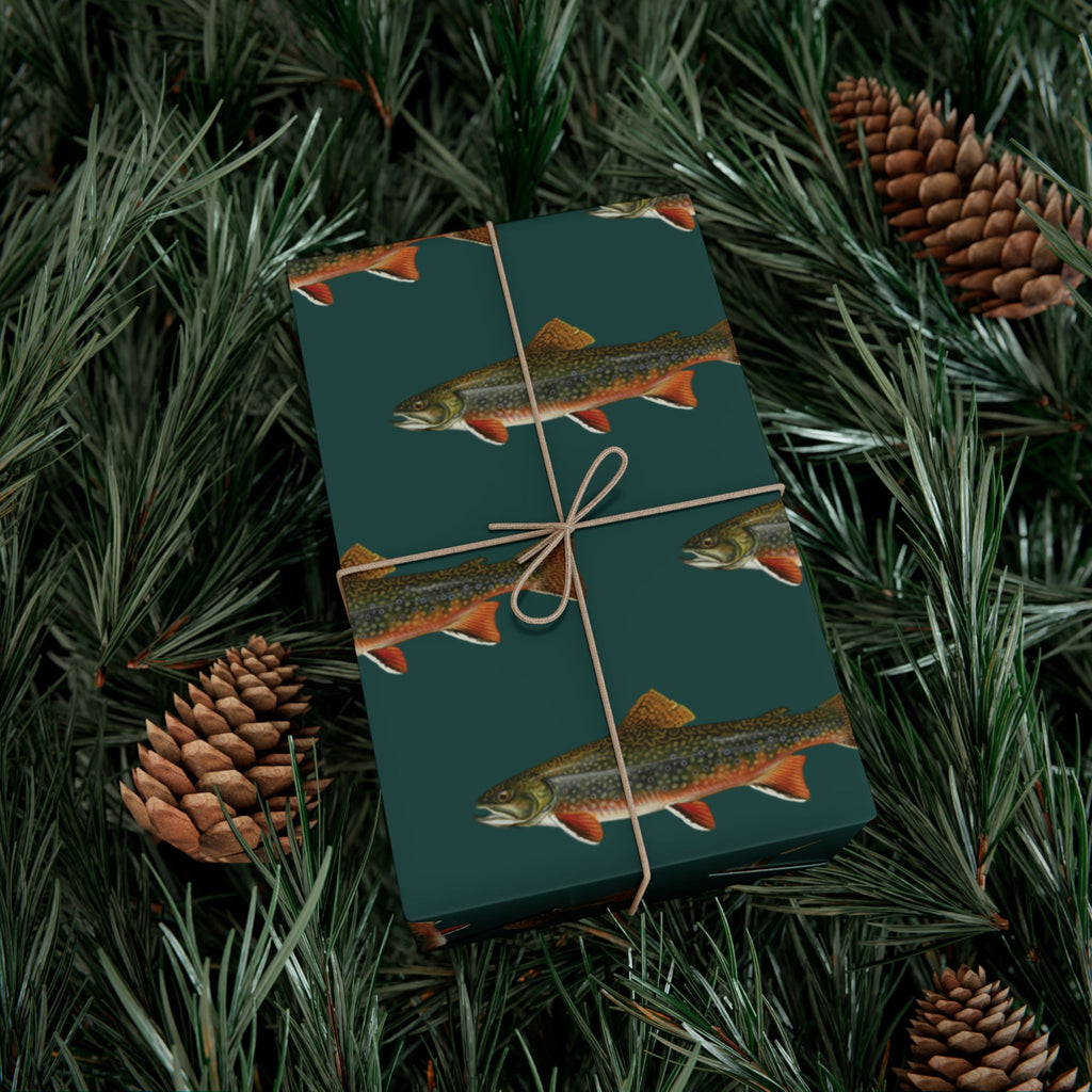 Brook Trout Gift Wrap Paper