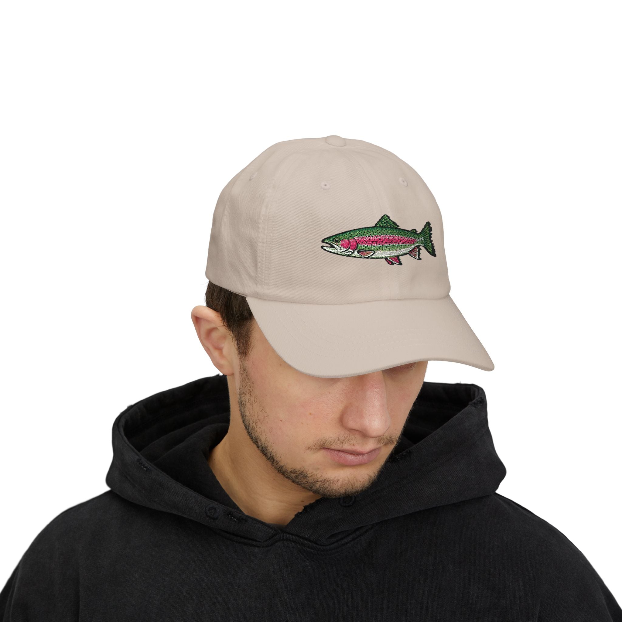 Embroidered TGT Fishing Hat - Rainbow Trout Edition