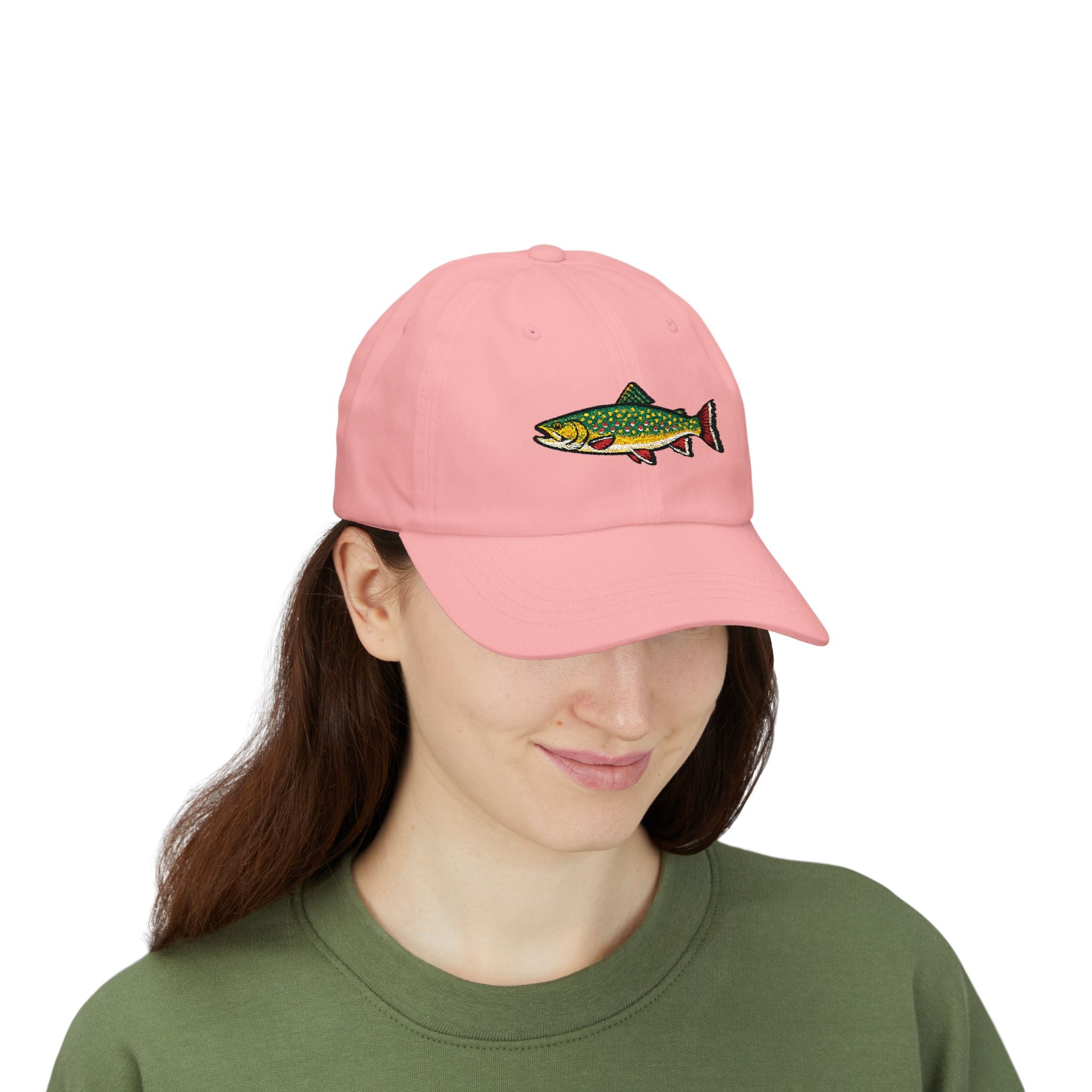 Embroidered TGT Fishing Hat - Brook Trout Edition