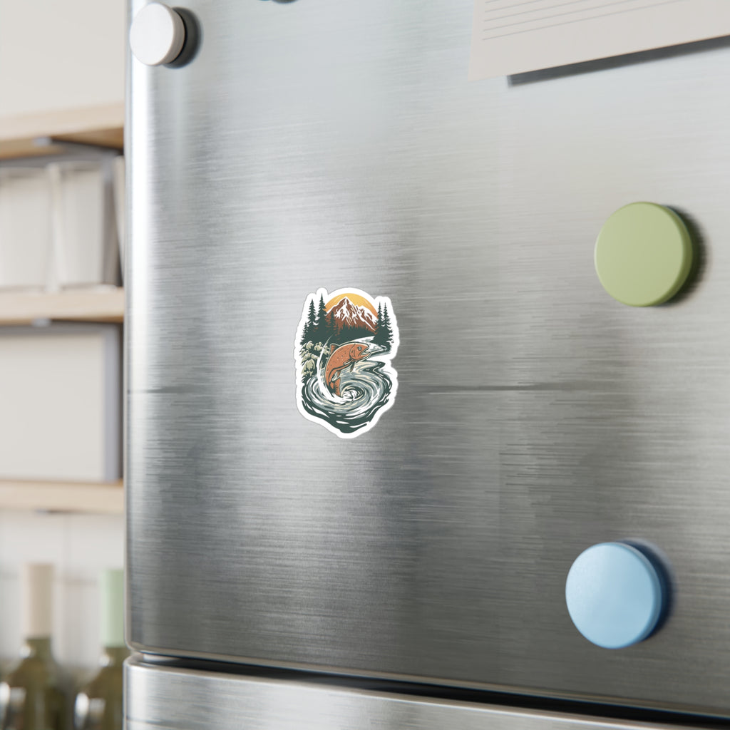 Mountain Rise Trout Vinyl Decal