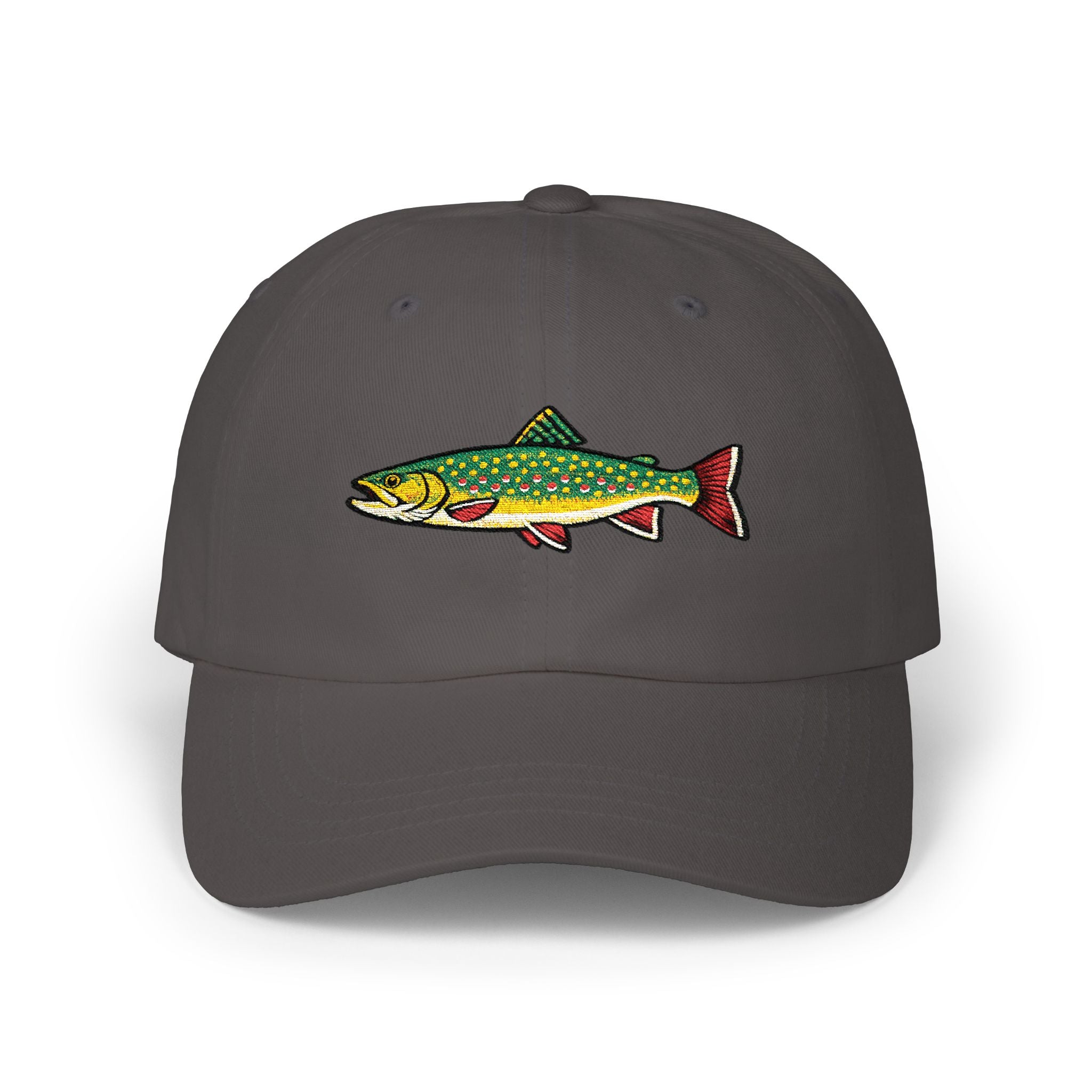 Embroidered TGT Fishing Hat - Brook Trout Edition