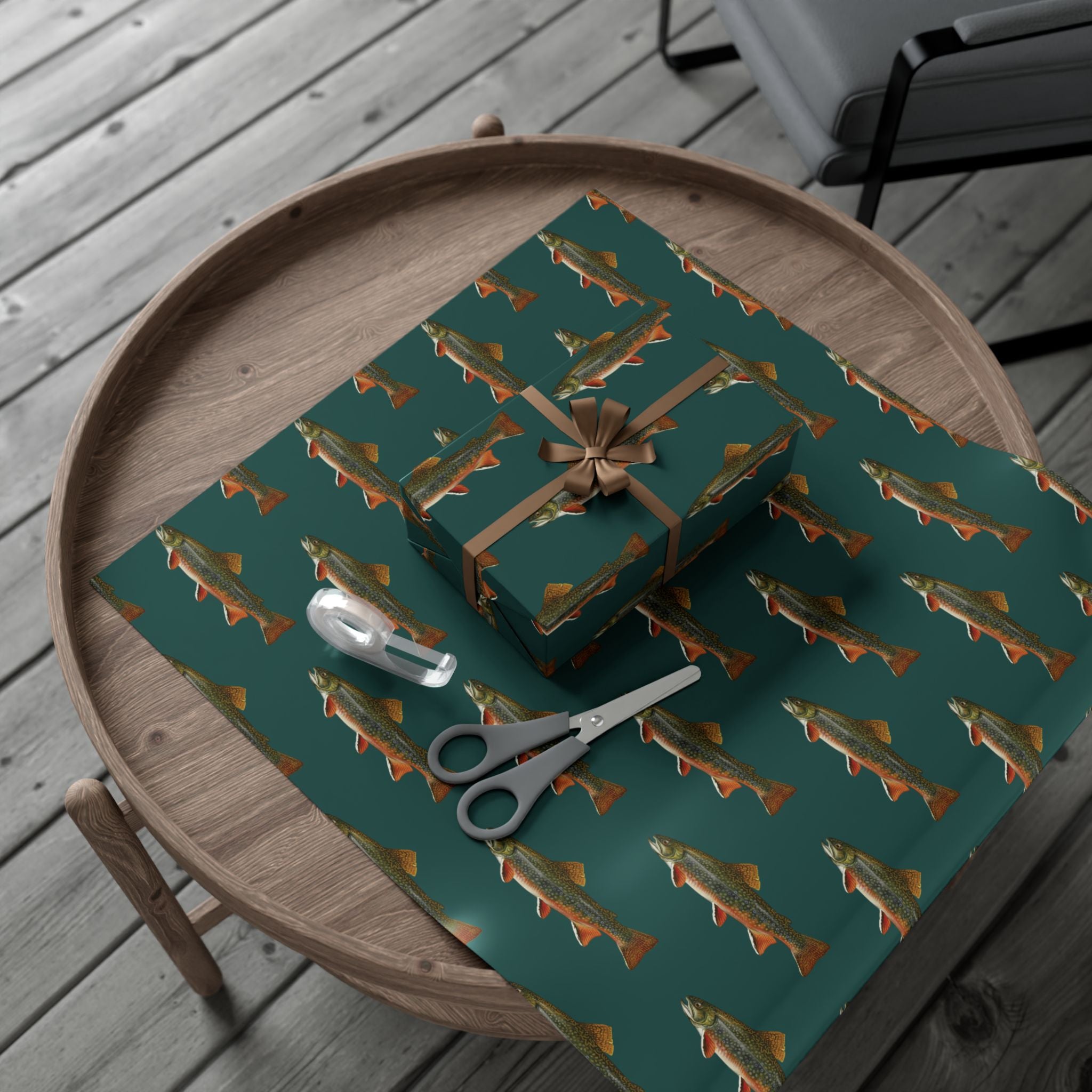 Brook Trout Gift Wrap Paper
