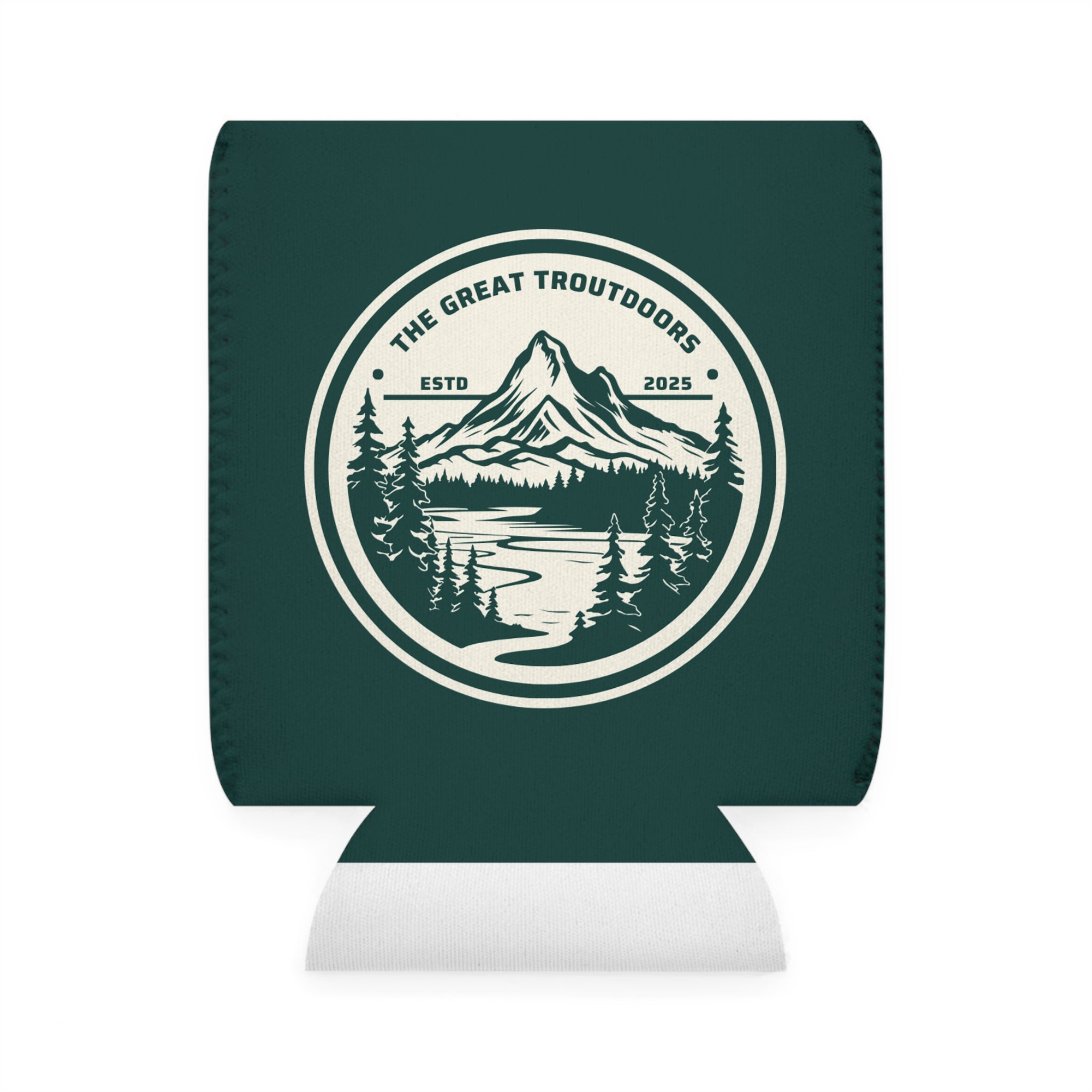 The Great Troutdoors Can Cooler Sleeve