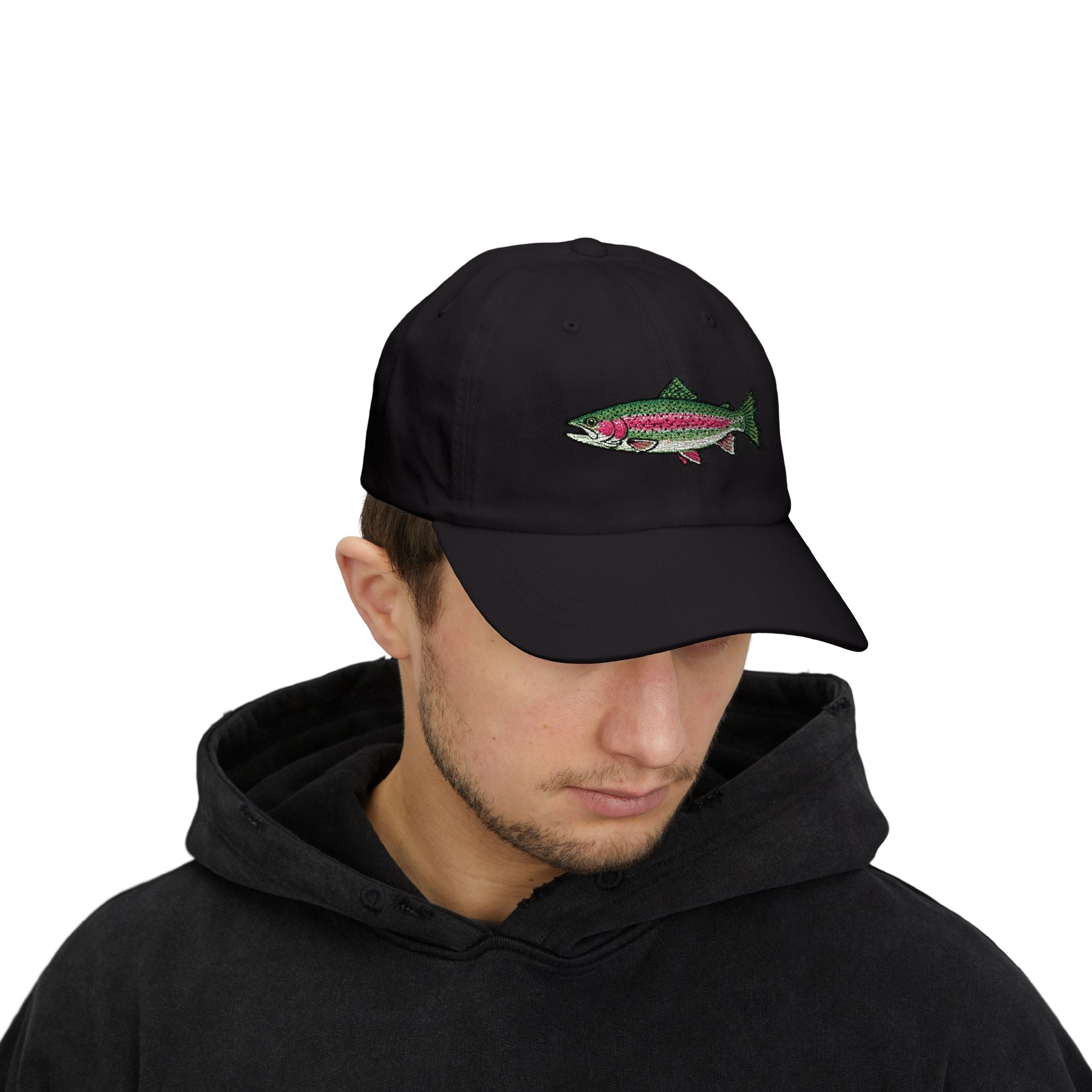 Embroidered TGT Fishing Hat - Rainbow Trout Edition